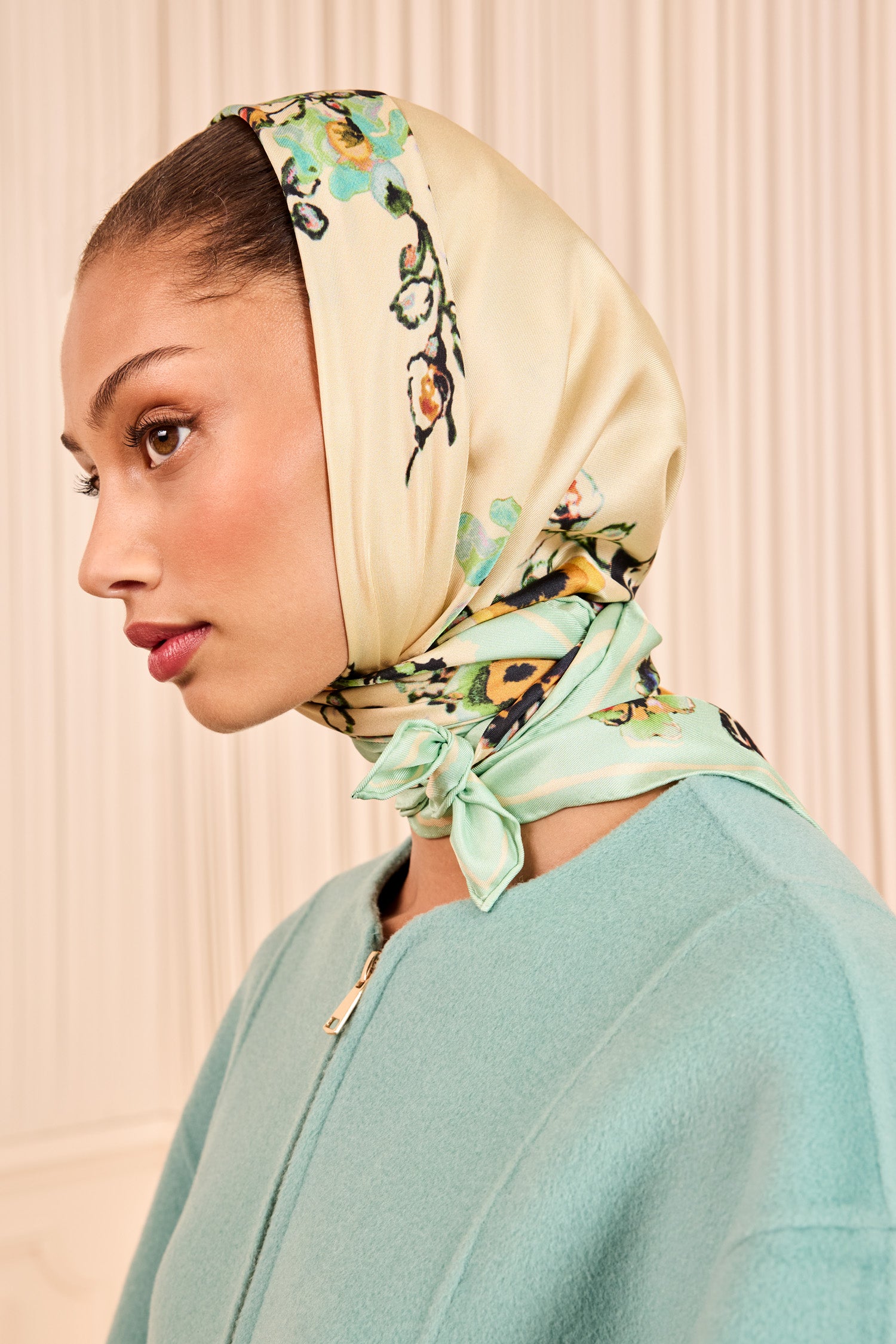 Ulla Johnson Chiara Silk Square Scarf - Jasmine