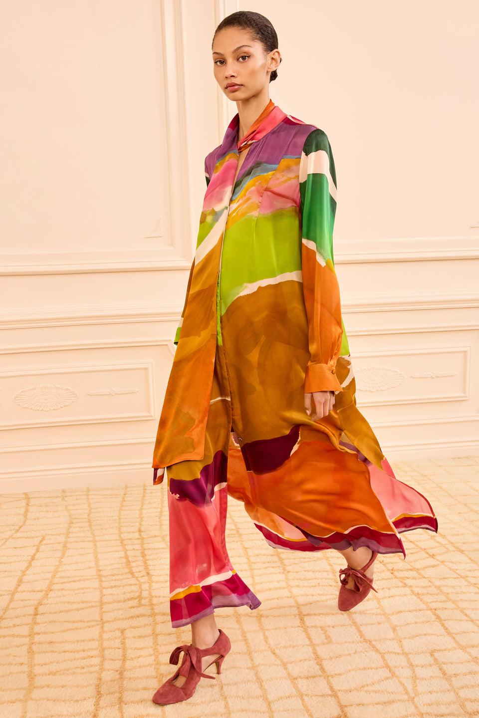 Critique LS Silk Dress - Nature Abhors A Vacuum