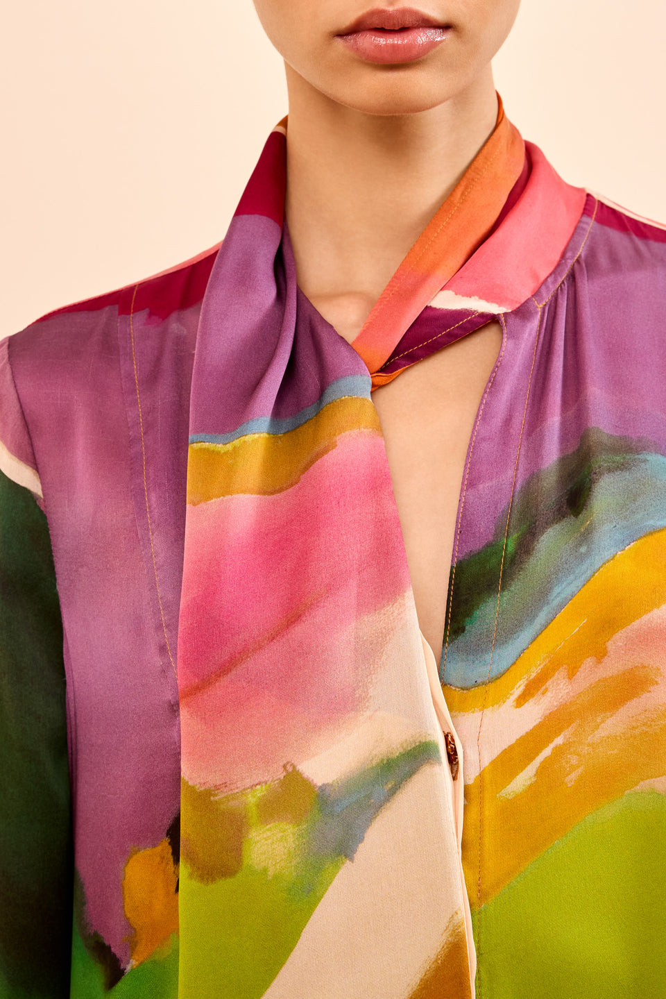 Critique LS Silk Dress - Nature Abhors A Vacuum