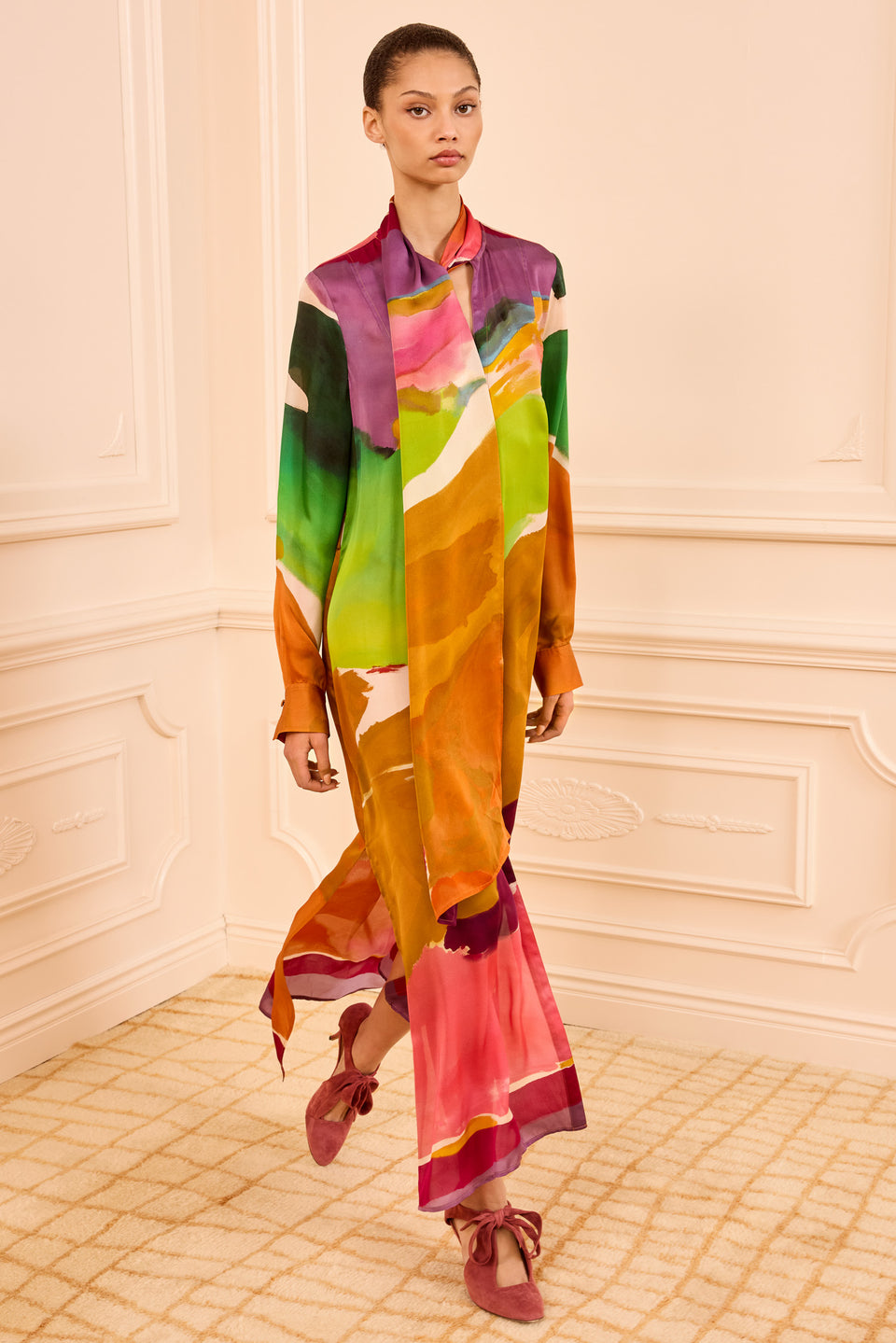 Critique LS Silk Dress - Nature Abhors A Vacuum