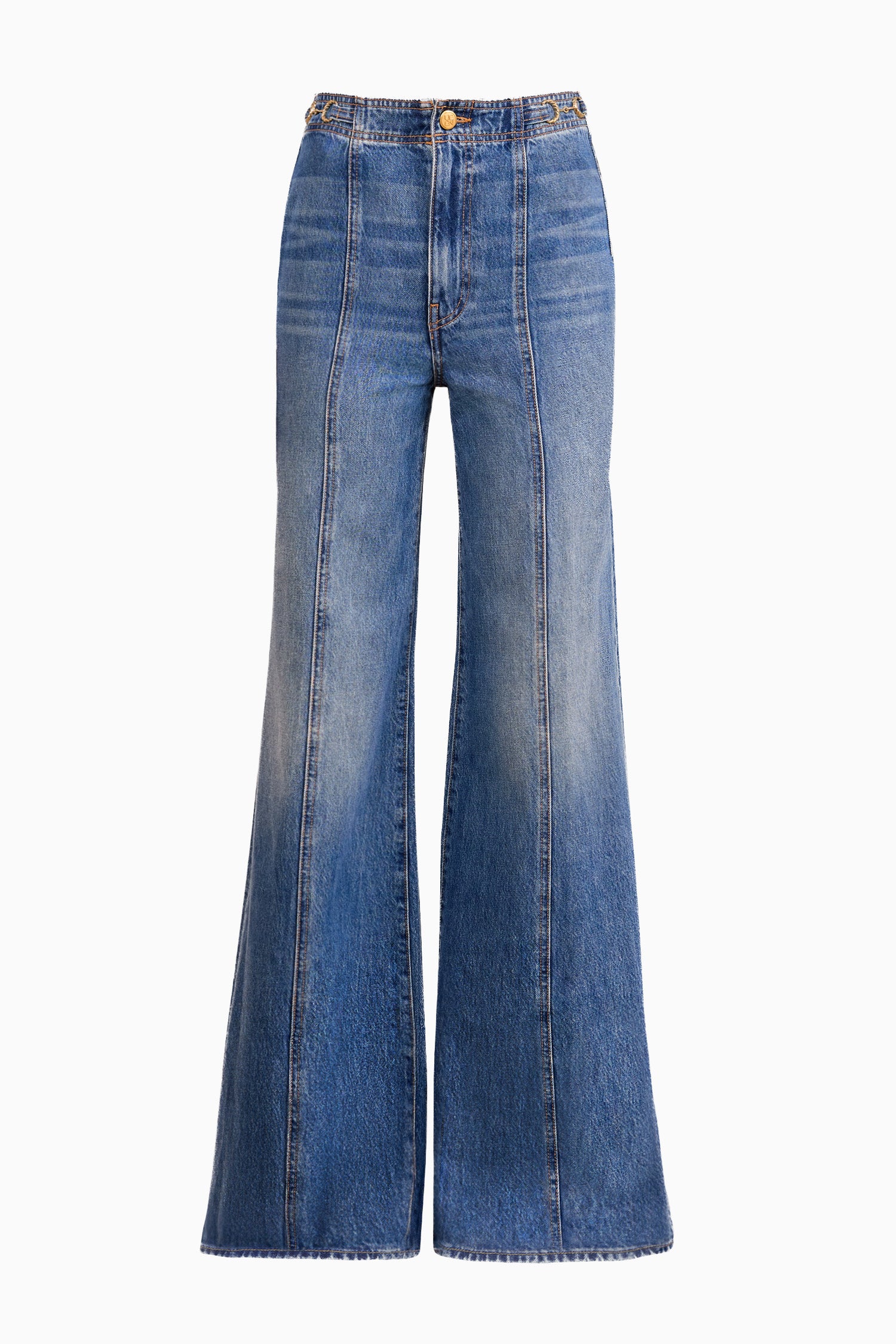 The Delphine Jean - Danube High Rise Kick Flare Jean - Ulla Johnson
