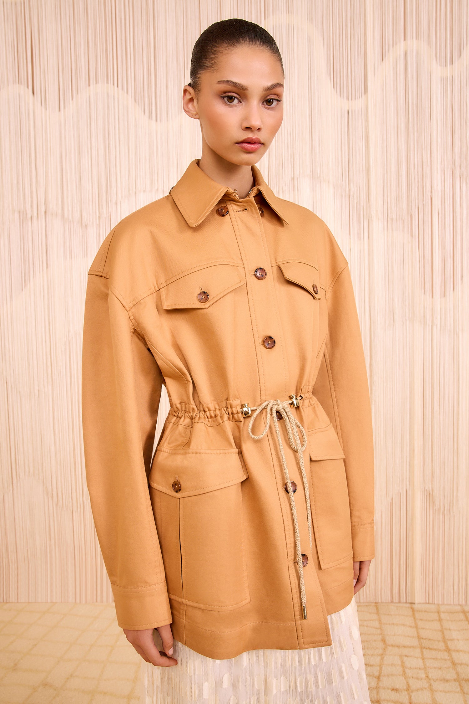 Ulla Johnson Devon Coat with Removeable Cape - Alpaca