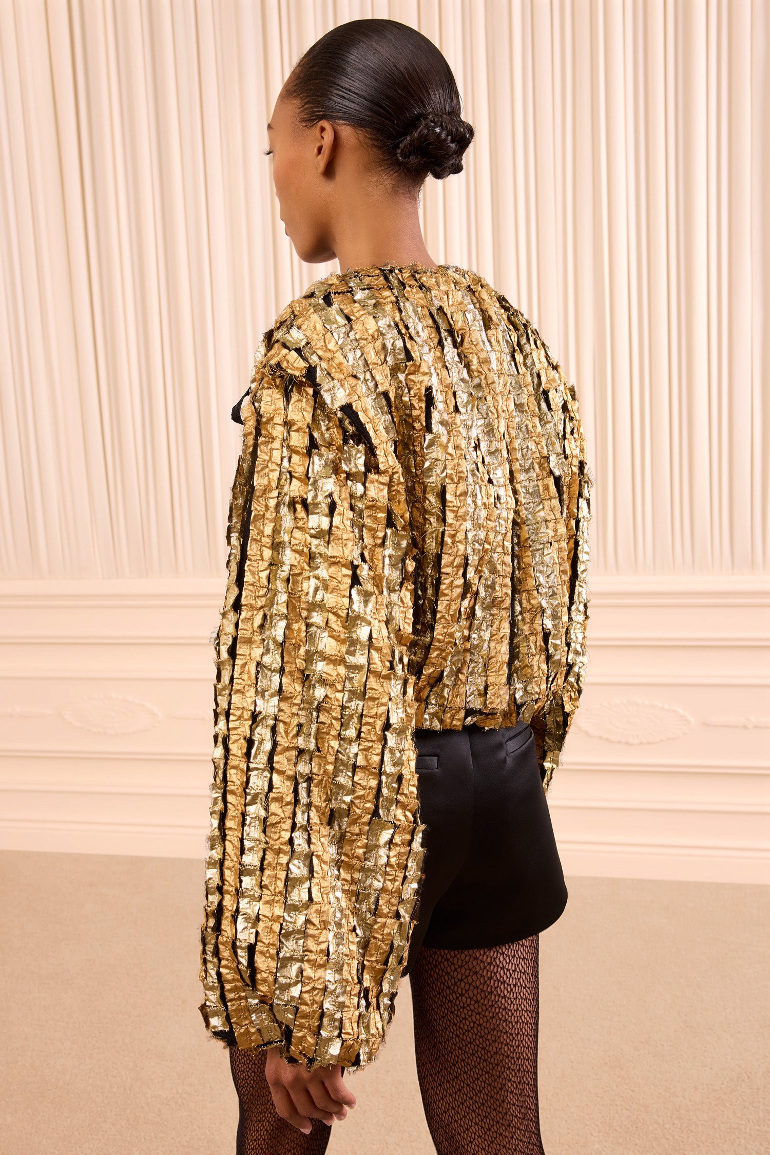 Ulla Johnson Eden Lurex Jacket - Gold