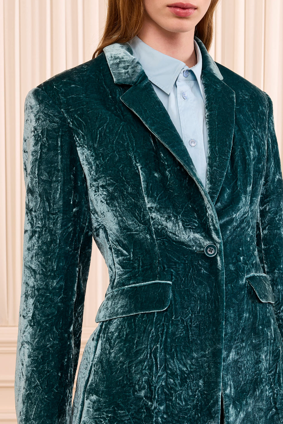 Ellery Velvet Jacket - Jadeite