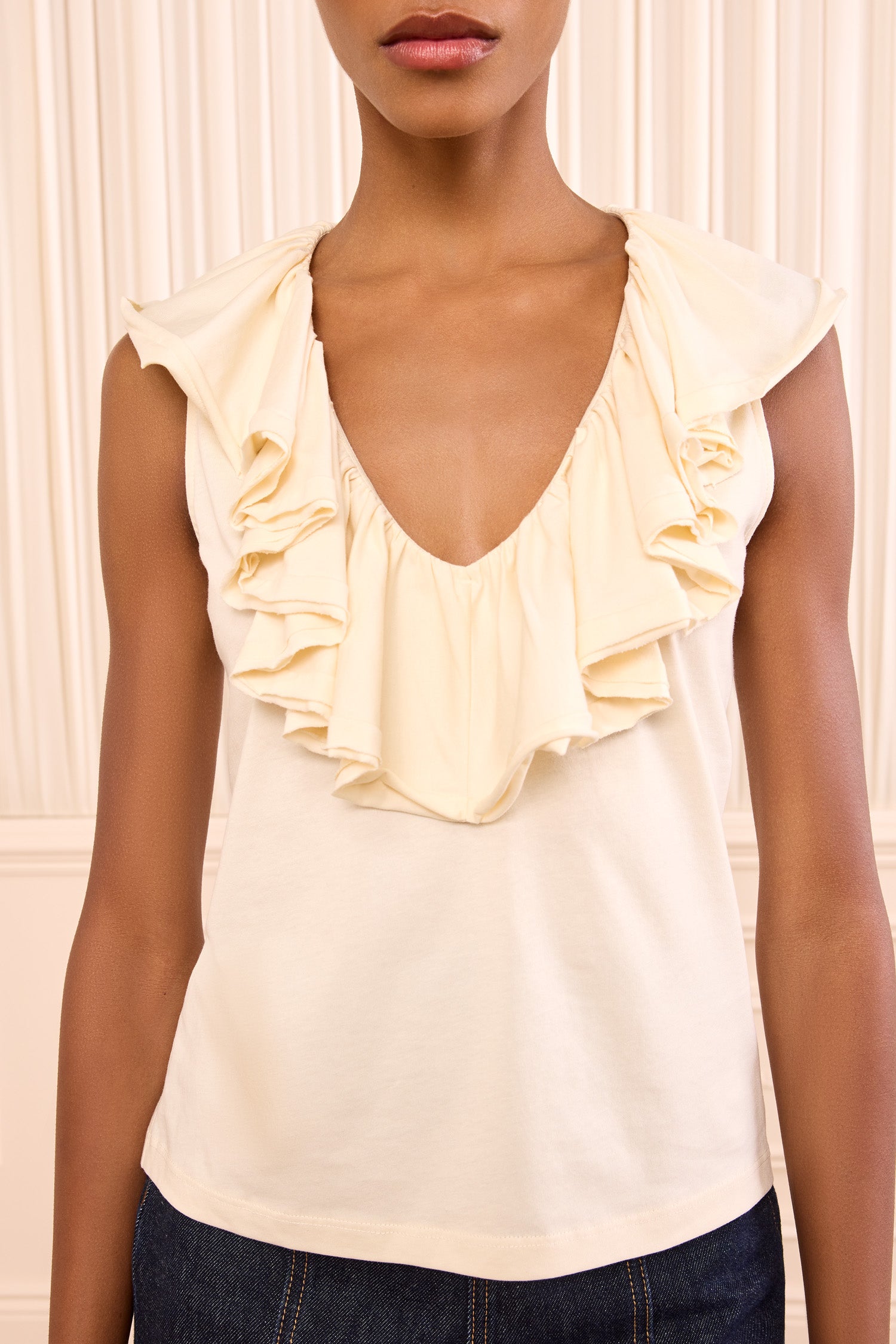 Ulla Johnson Elsie Cotton Top - Cowrie