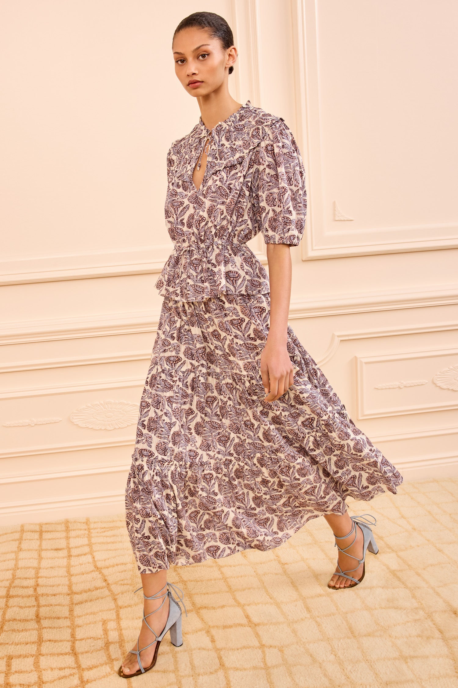 Elvie Cotton Top - Meadow