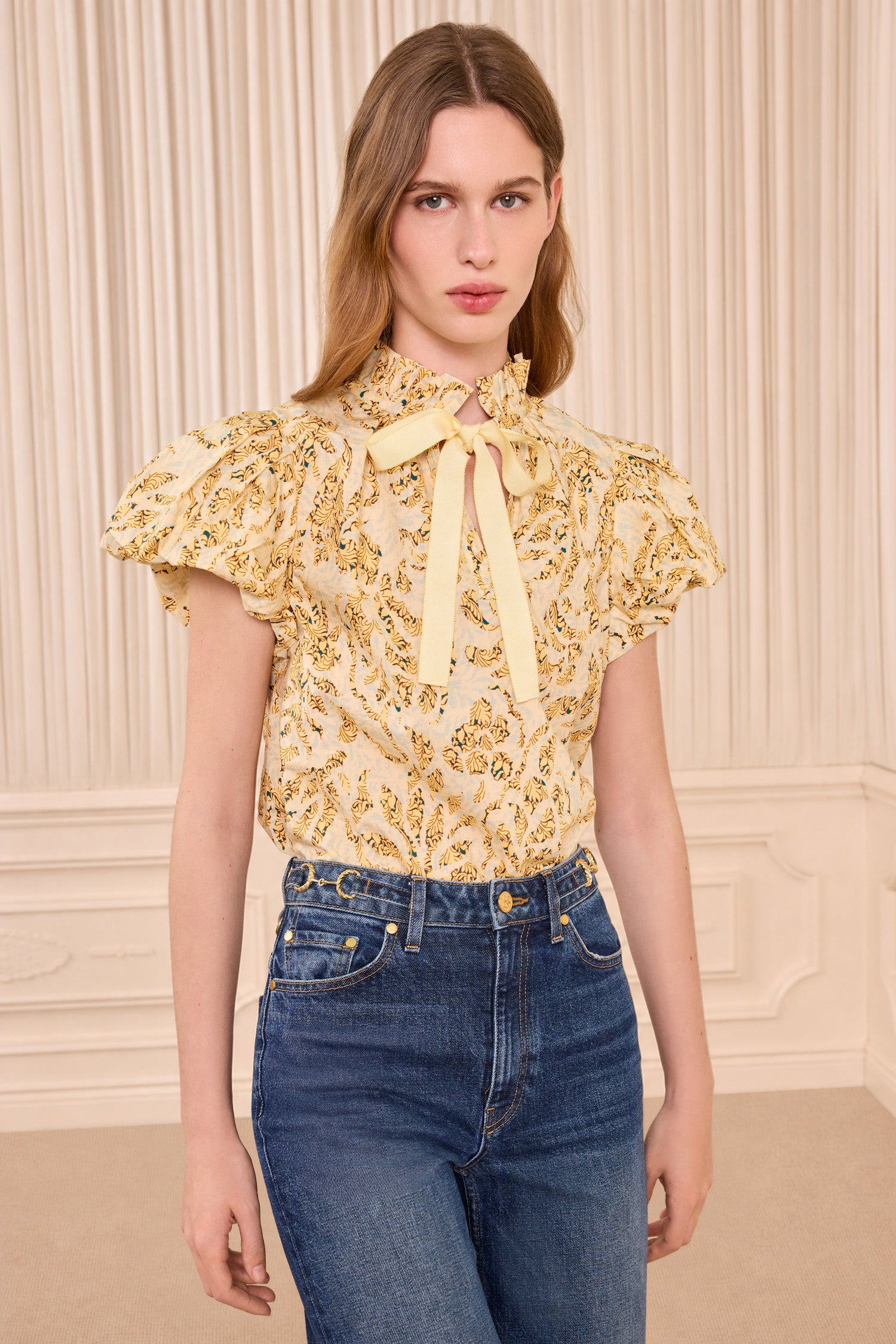 Estela SS Cotton Top - Chamomile
