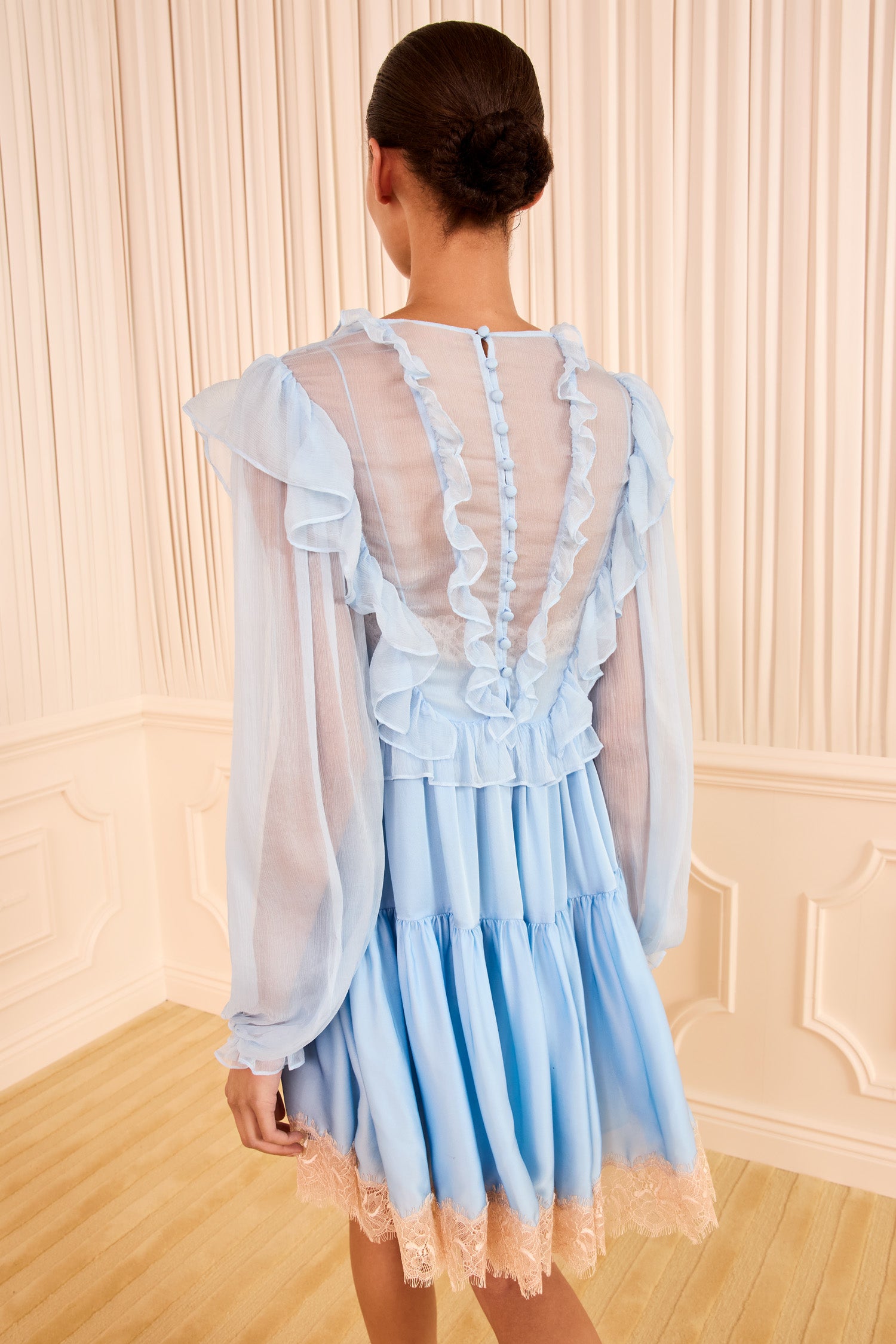 Ulla Johnson Farenne Mini Dress - Hydrangea