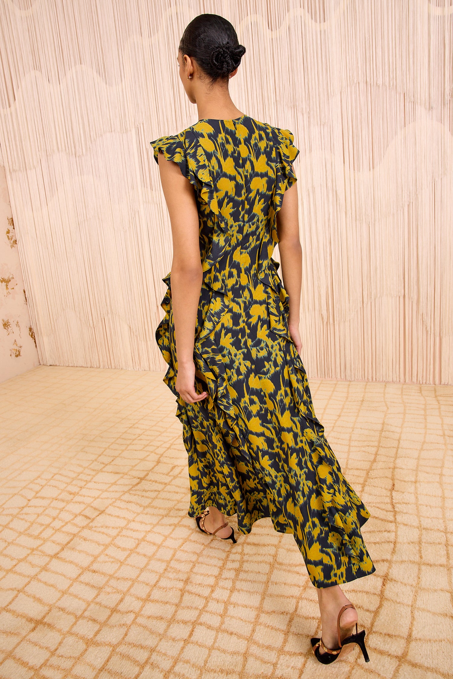 Ulla Johnson Flo Sleeveless Midi Dress - Verdite