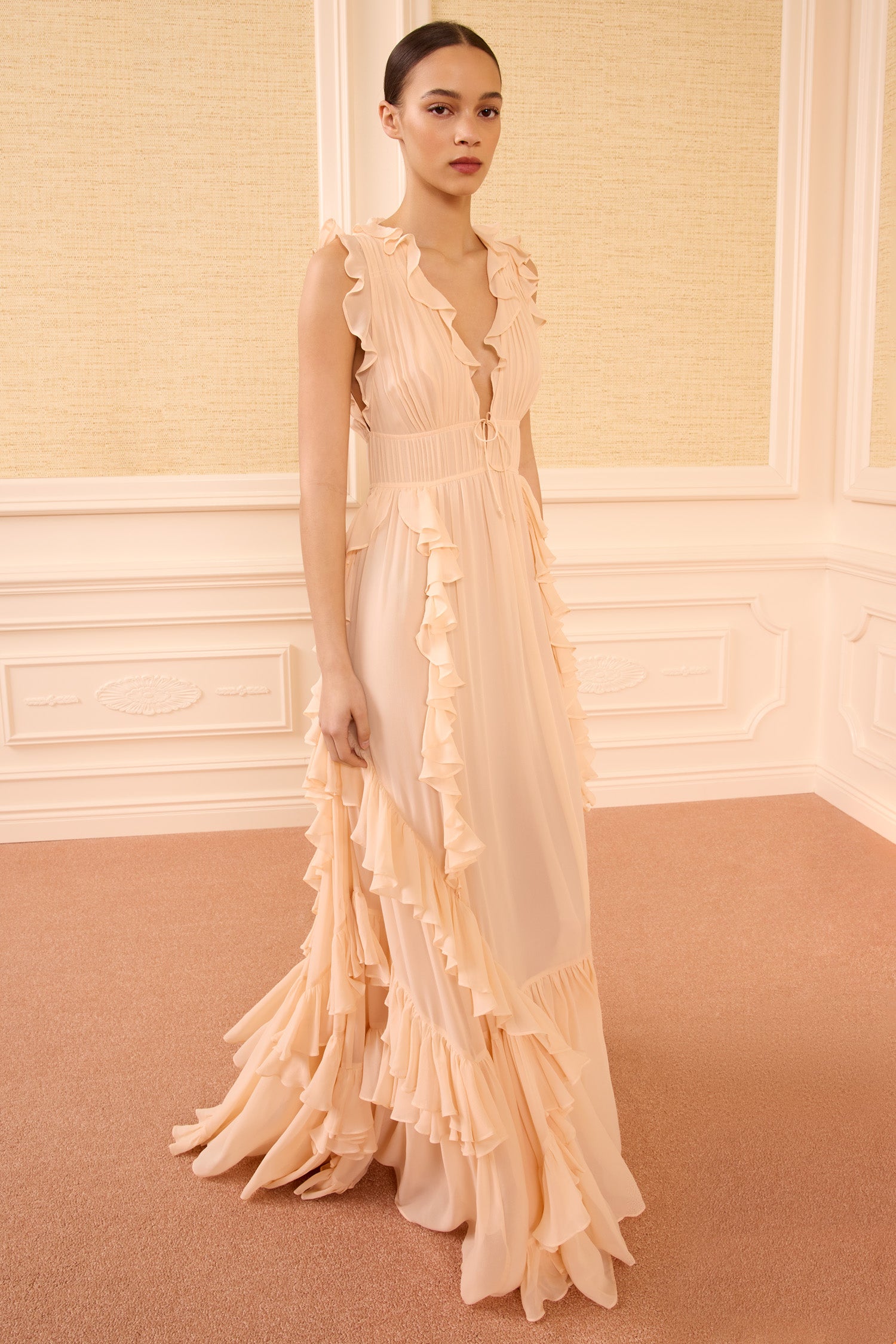 Ulla Johnson Florella Gown - Blush