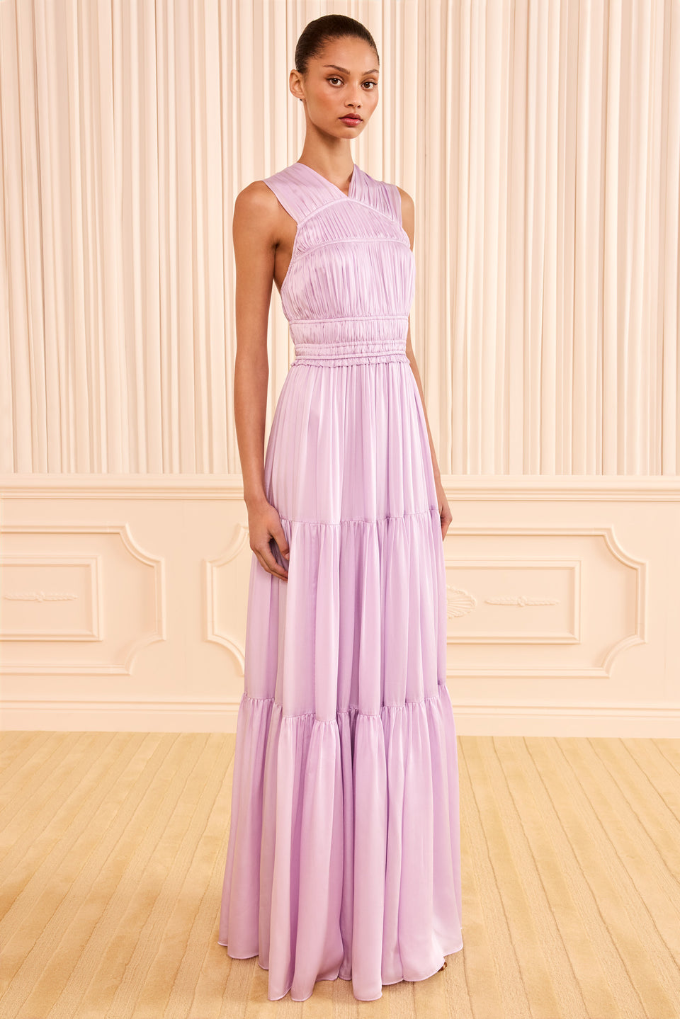 ⁣⁢Freesia robe de soirée - glycine⁤⁣