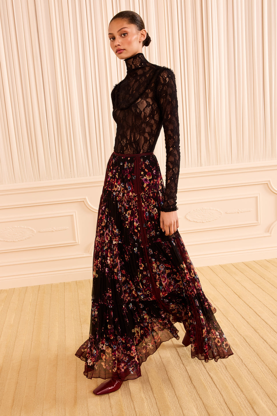 ⁣⁢Gaelle Jupe maxi - Amaranthus⁤⁣