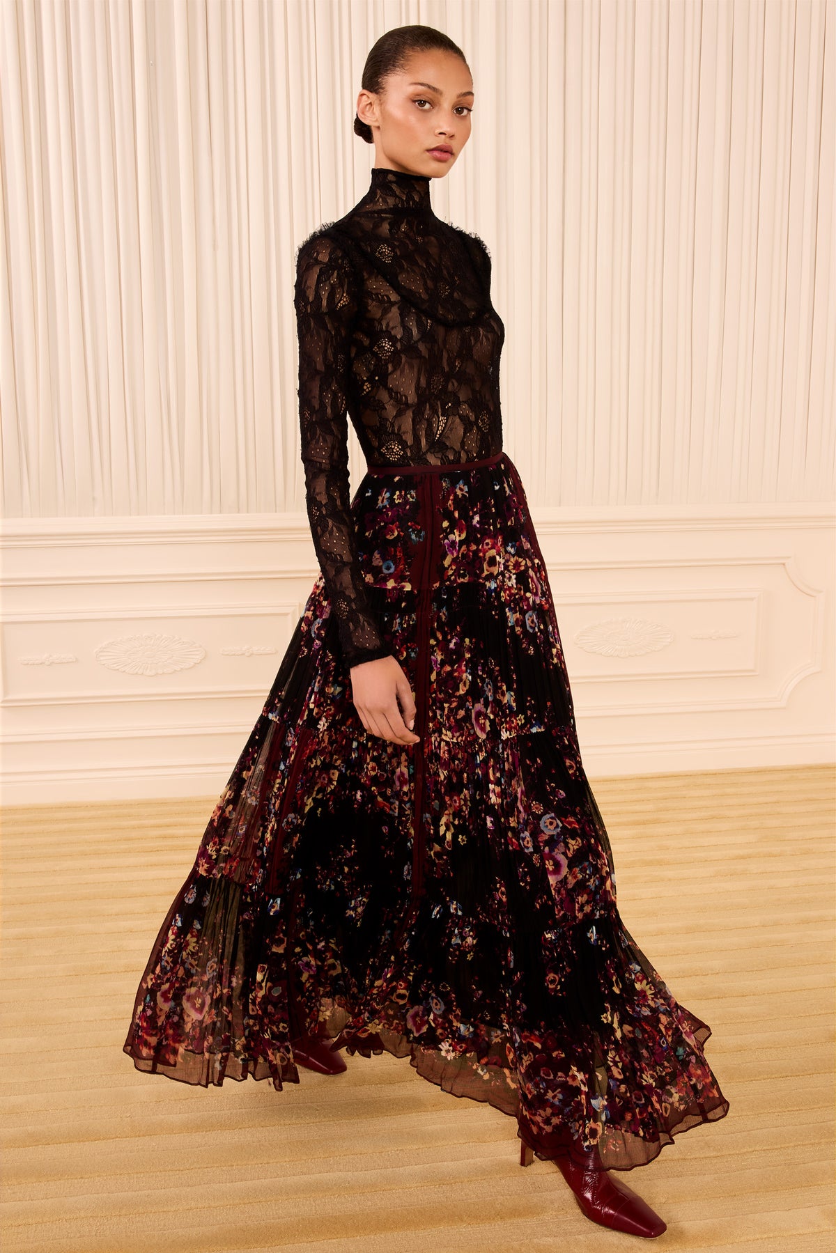 ⁣⁢Gaelle Jupe maxi - Amaranthus⁤⁣
