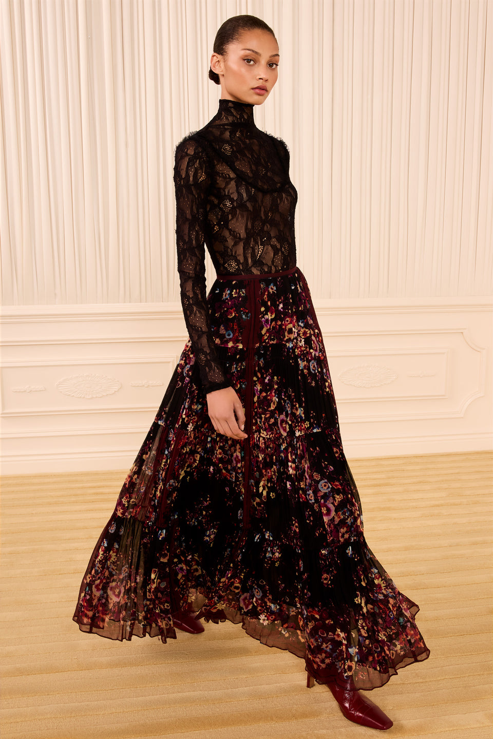 ⁣⁢Jupe maxi Gaelle - Amaranthus⁤⁣