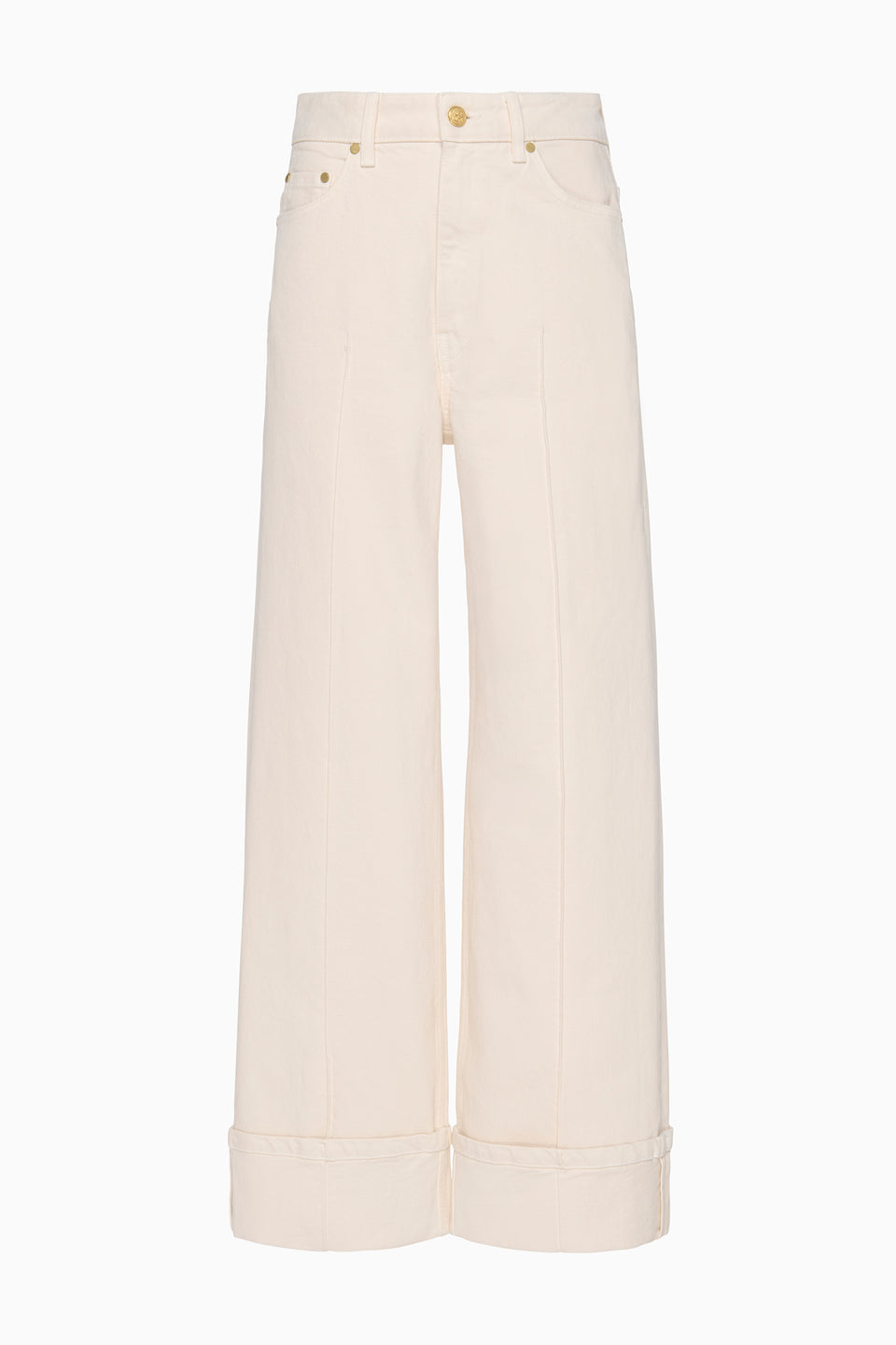 The Genevieve Stretch Pintuck Jean - Cowrie