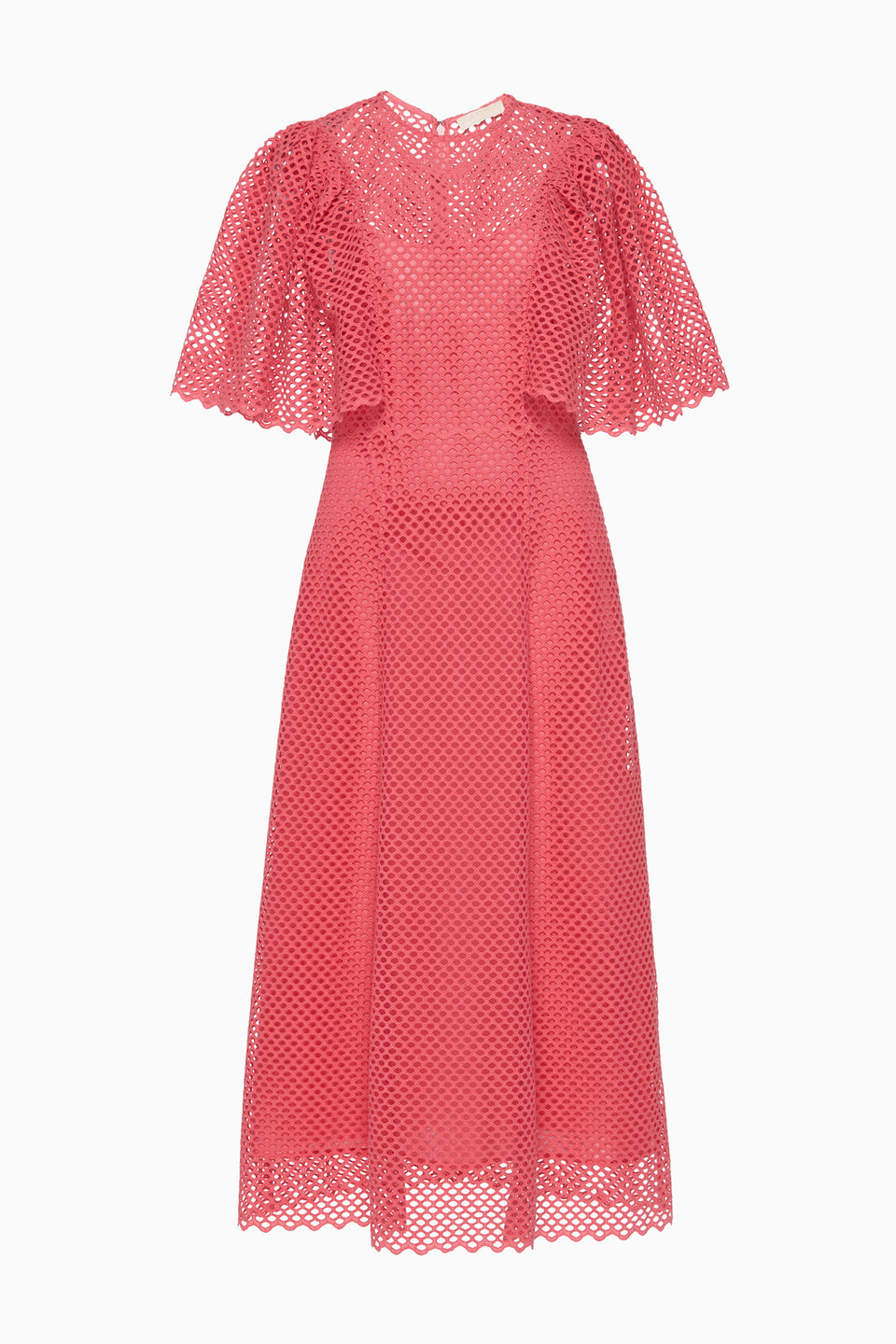 Gracelle Eyelet Cotton Dress - Dahlia