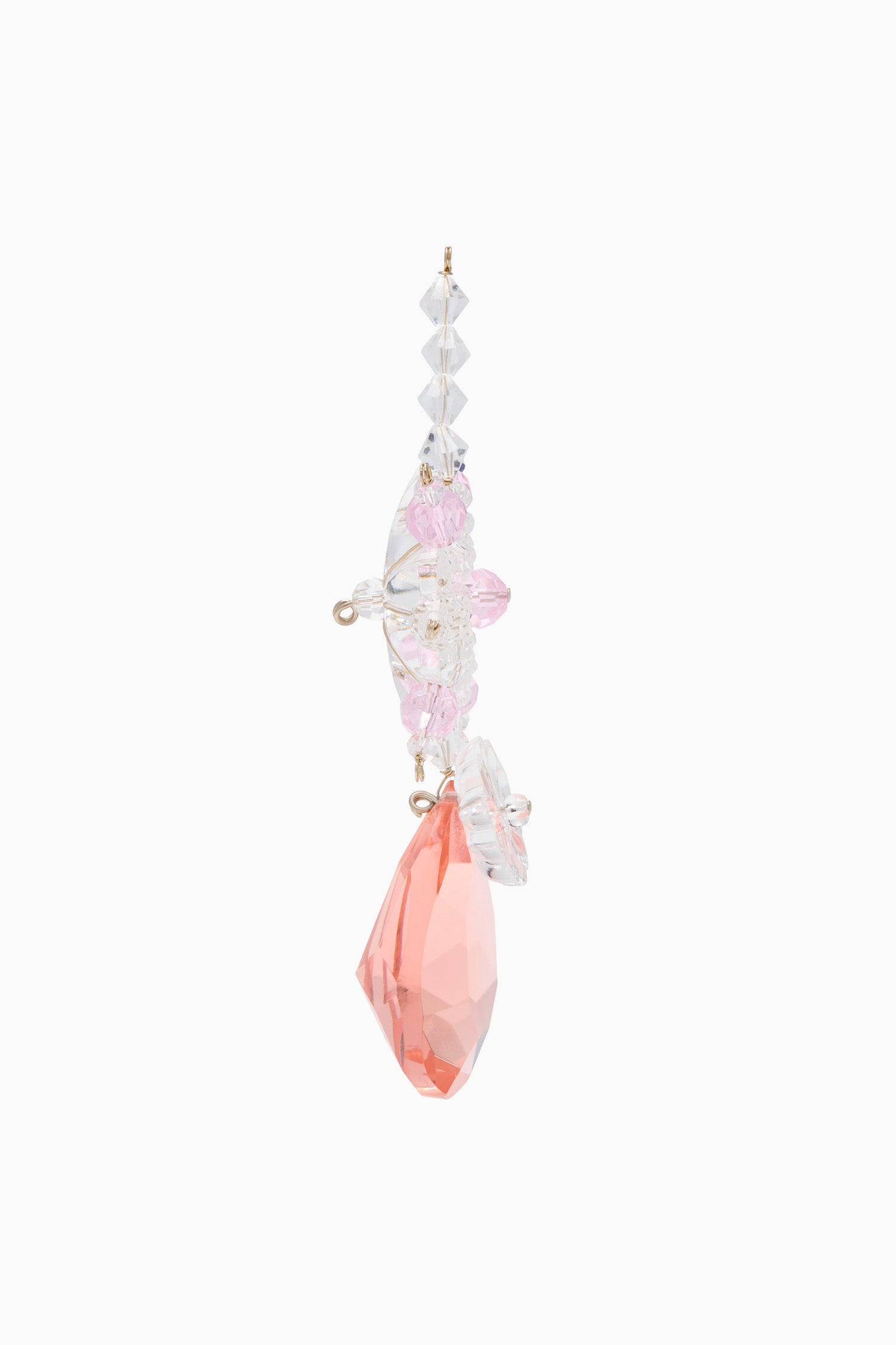 Ulla Johnson Lobmeyr Crystal Ornament - Pink Crystal