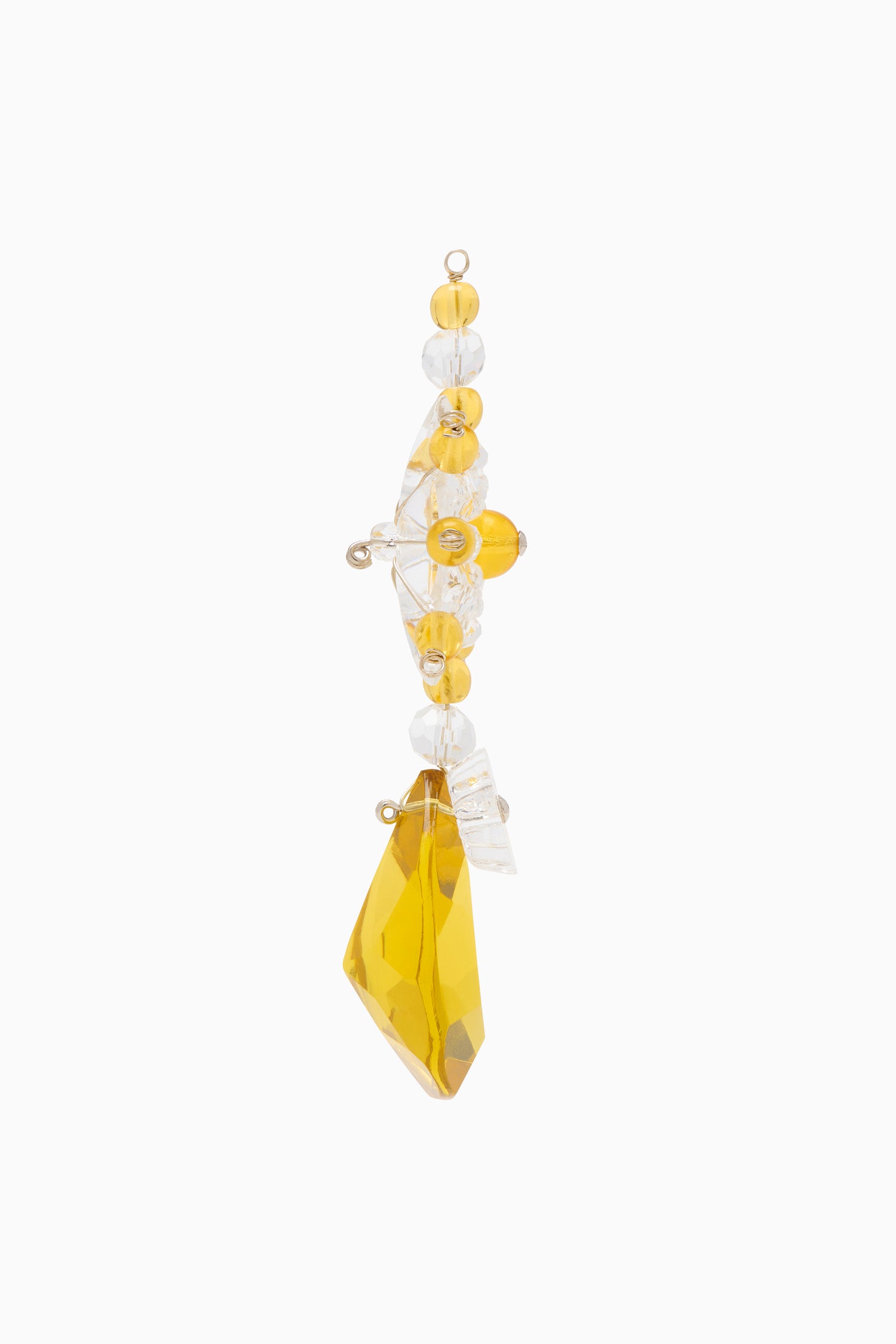 Ulla Johnson Lobmeyr Crystal Ornament - Yellow Crystal