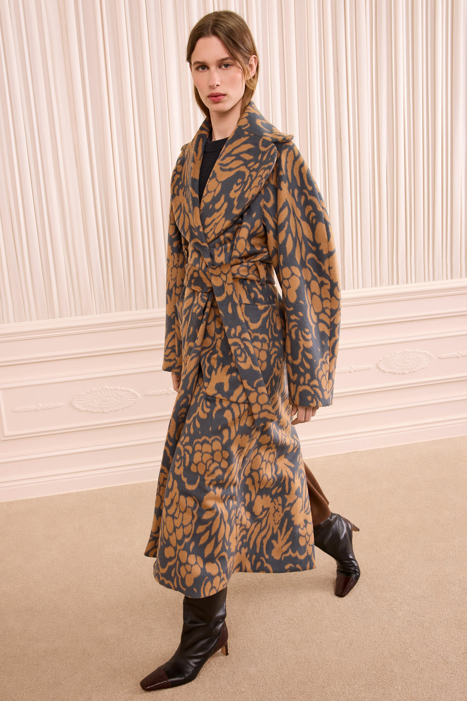 Harper Wool Coat - Pewter