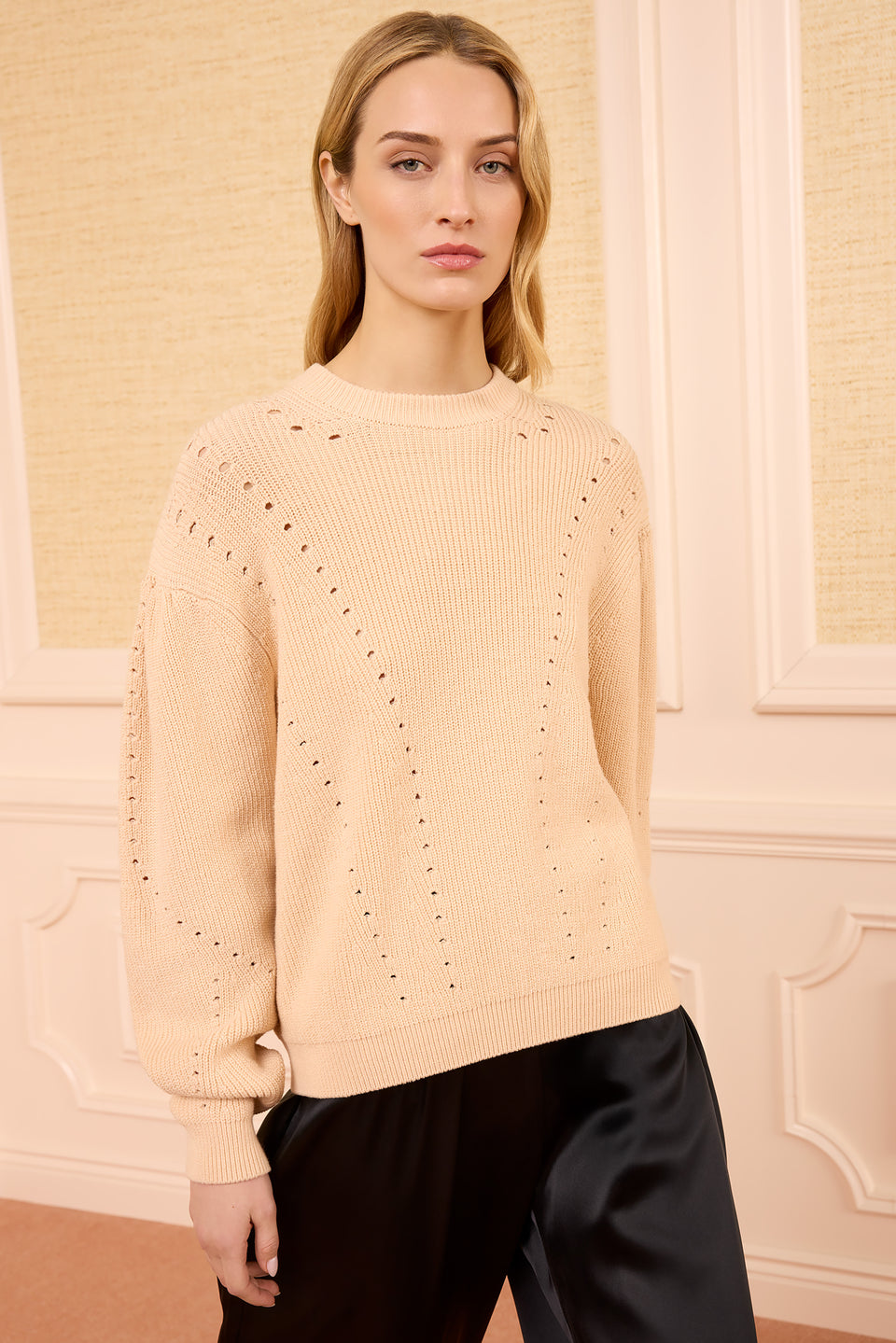 Illesa Knit Pullover - Blush