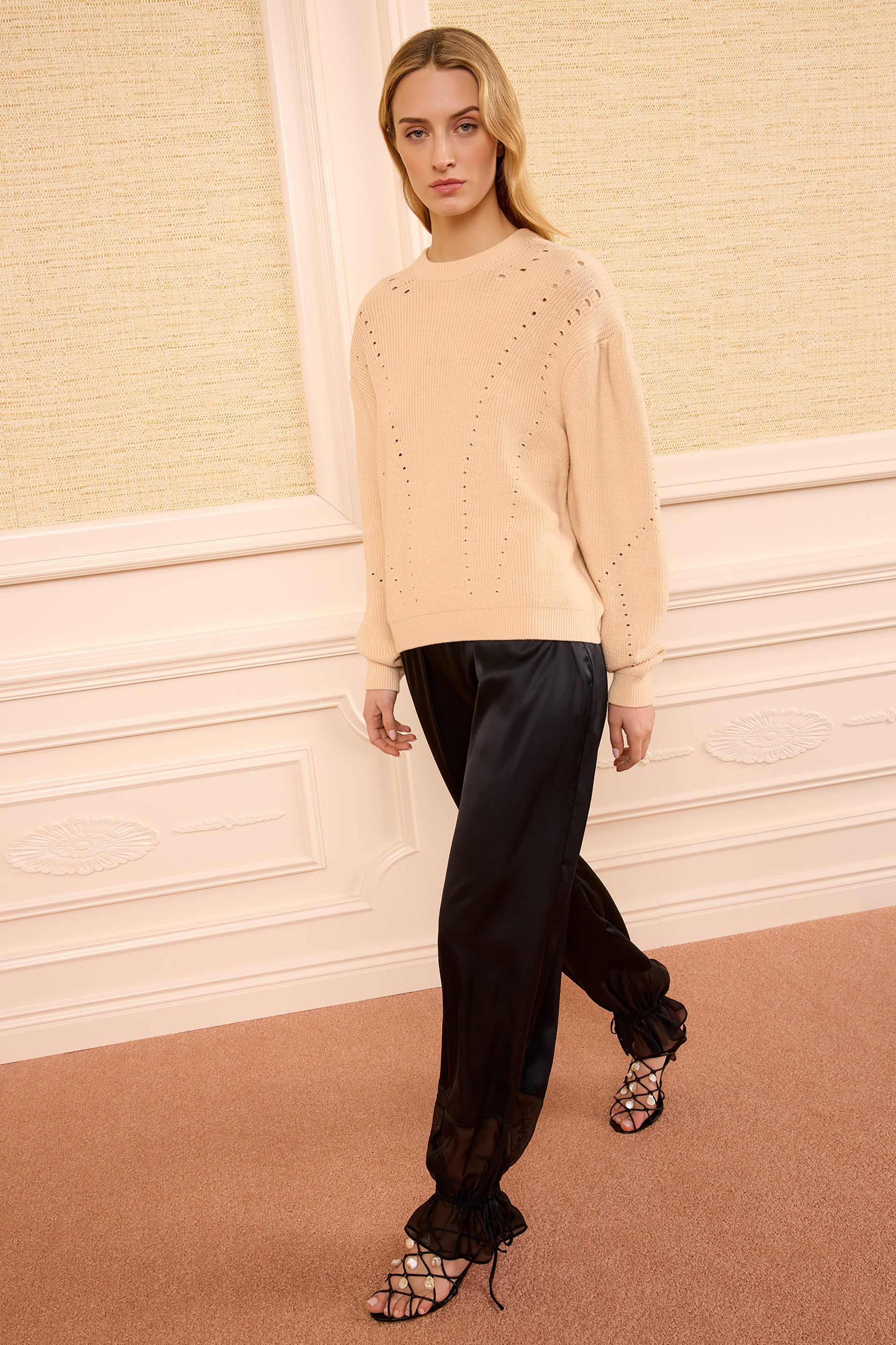 Ulla Johnson Illesa Knit Pullover - Blush