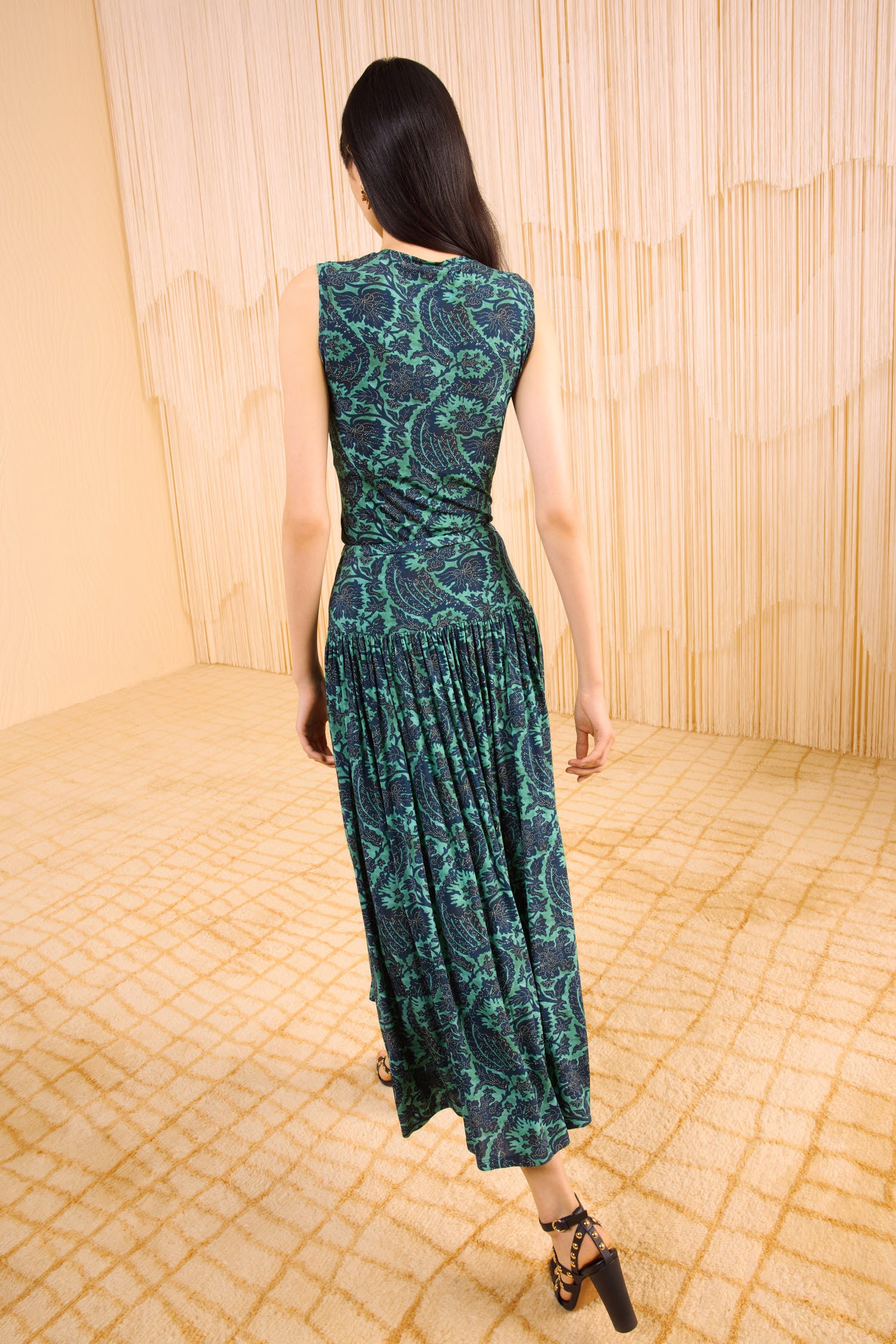 Ines Sleeveless Top - Verde