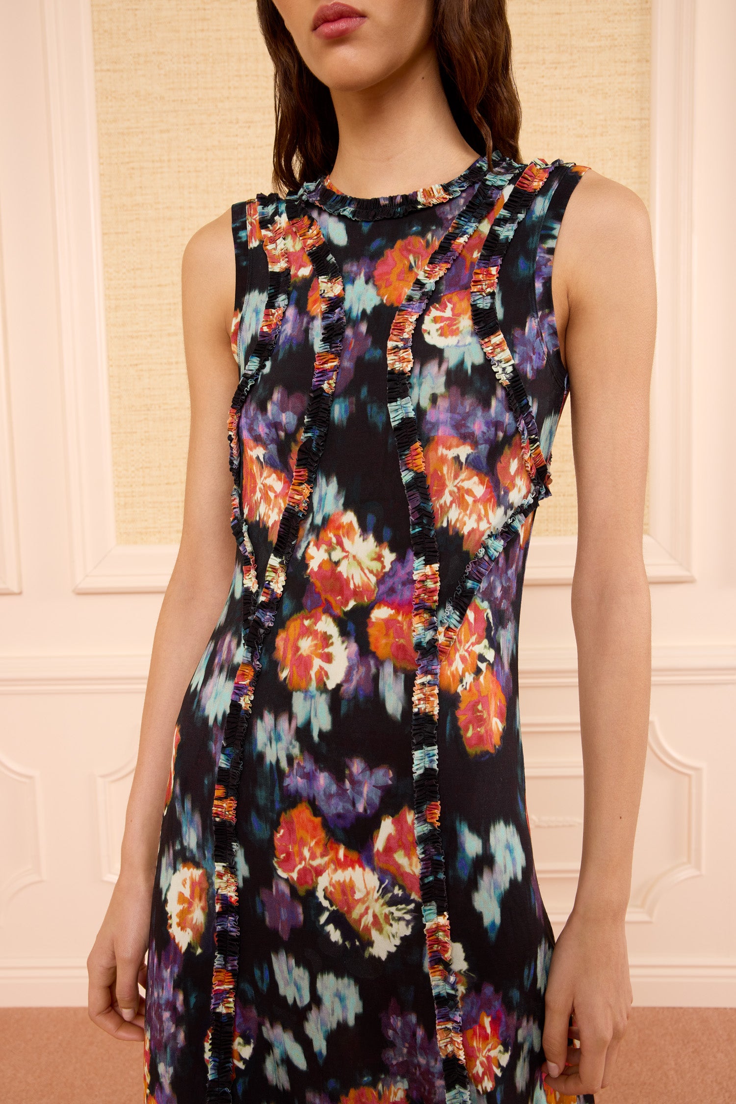 Isabelle SL Jersey Dress - Nocturne