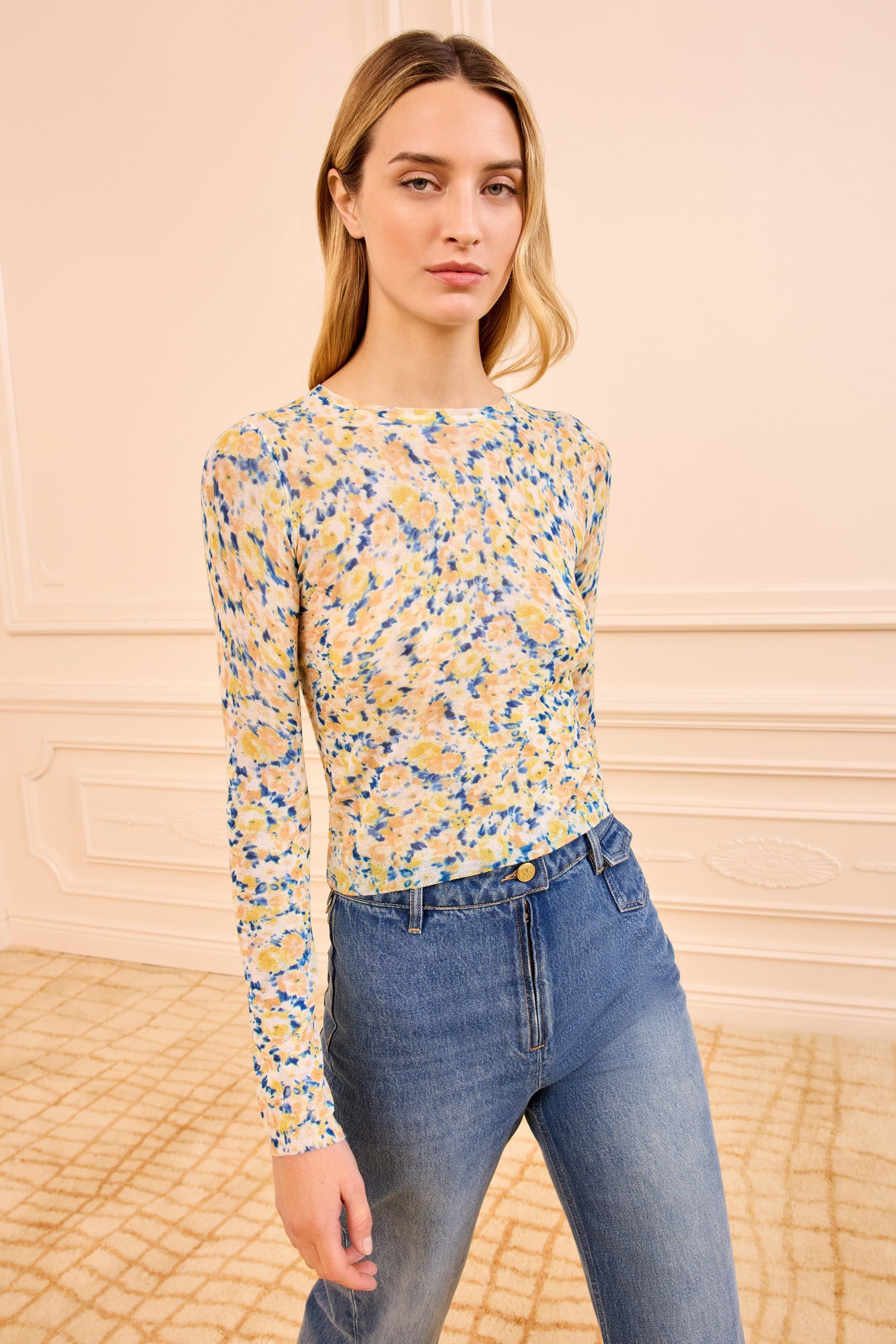 Jilliene Knit Pullover - Daffodil