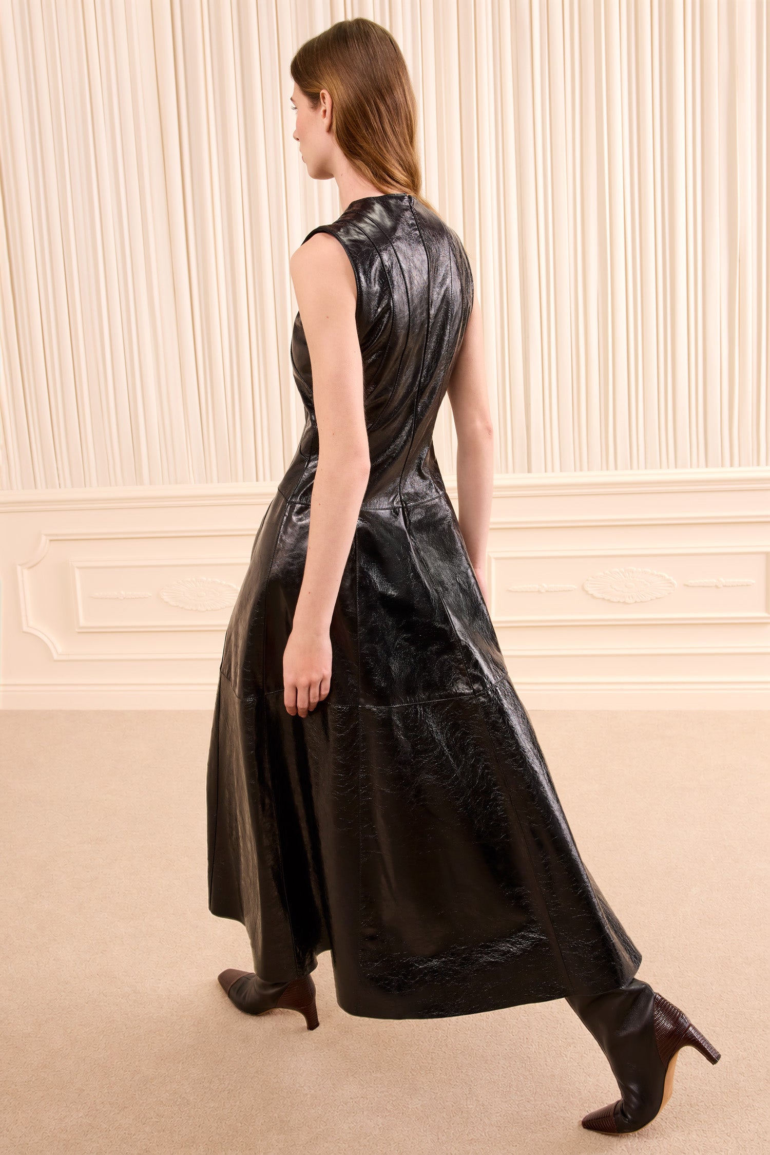 Ulla Johnson Juliette Leather Dress - Noir