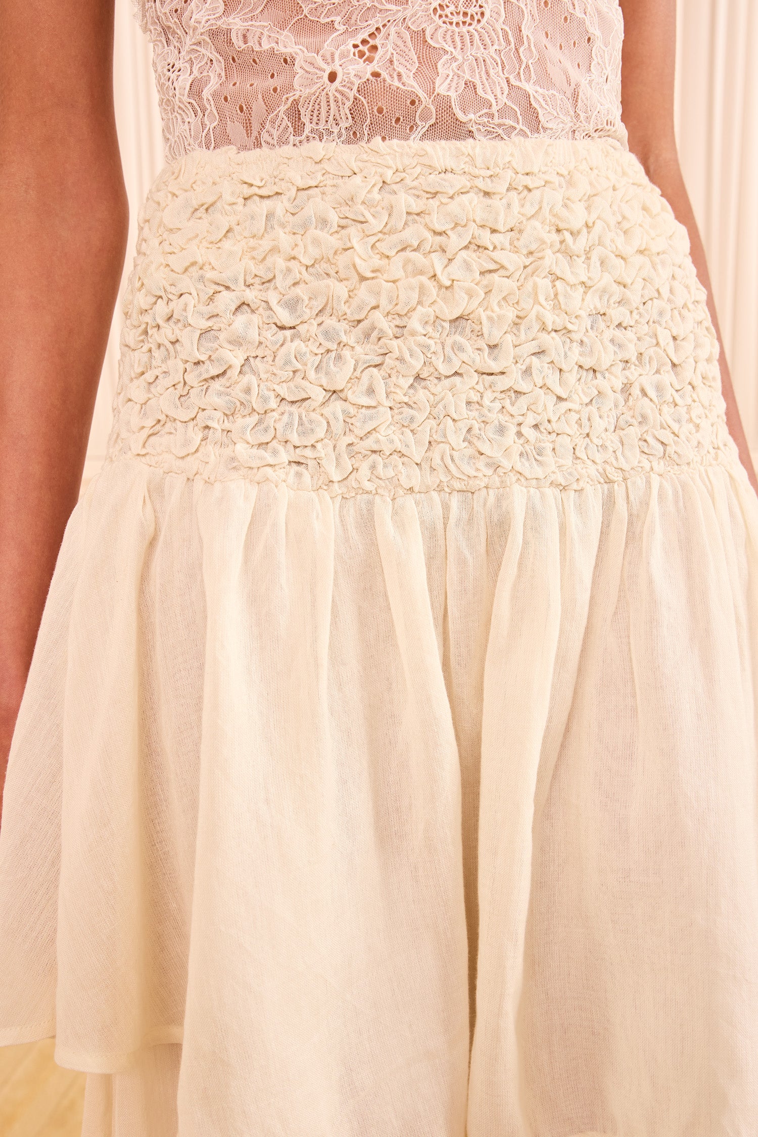 Ulla Johnson Kassandra Midi Skirt - Cowrie