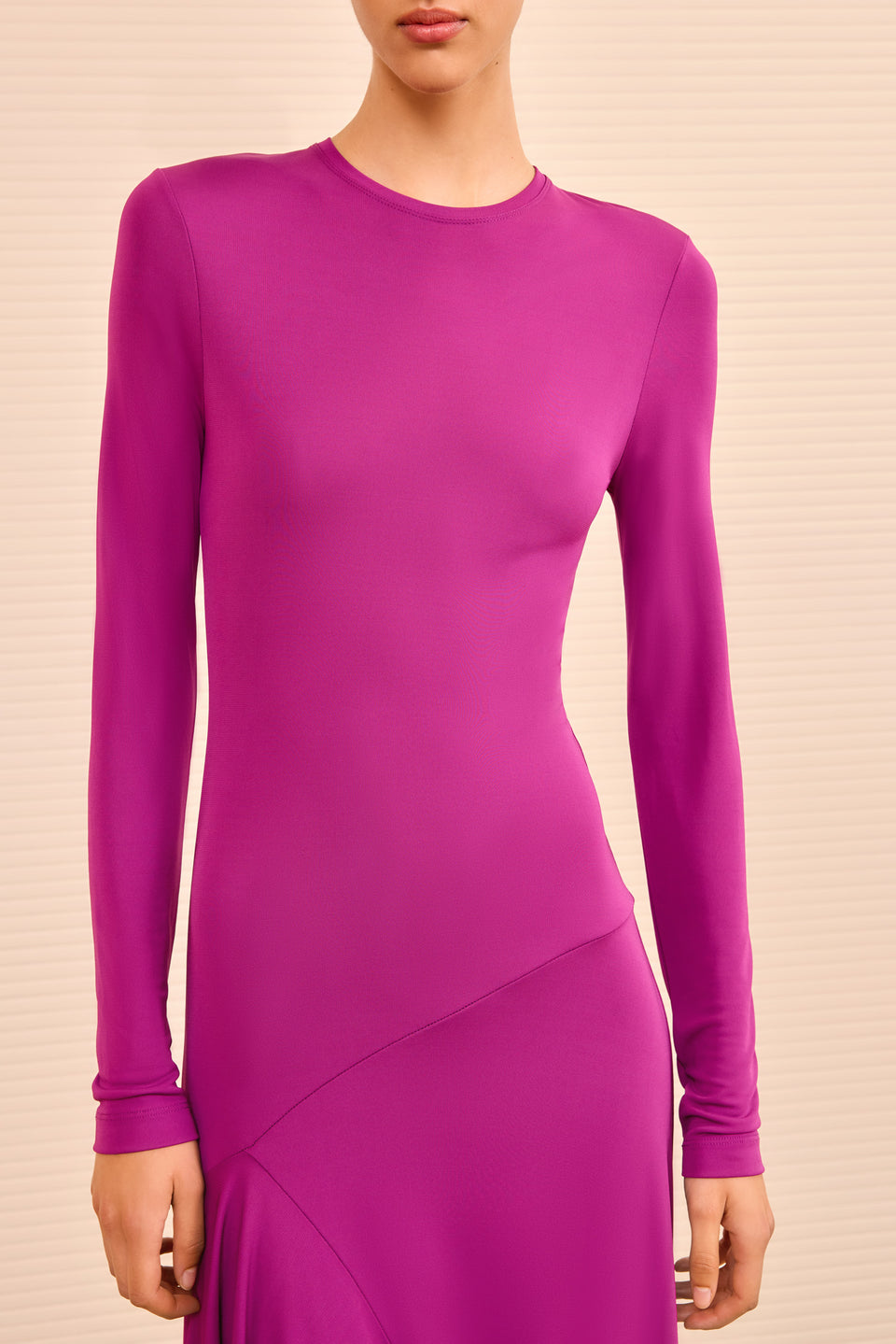 Leyna LS Dress - Mulberry