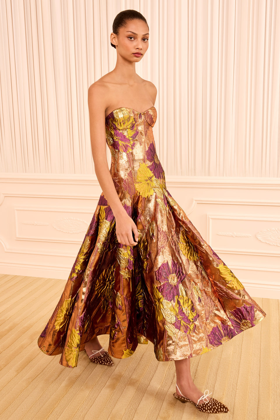 Liza Strapless Dress - Ember