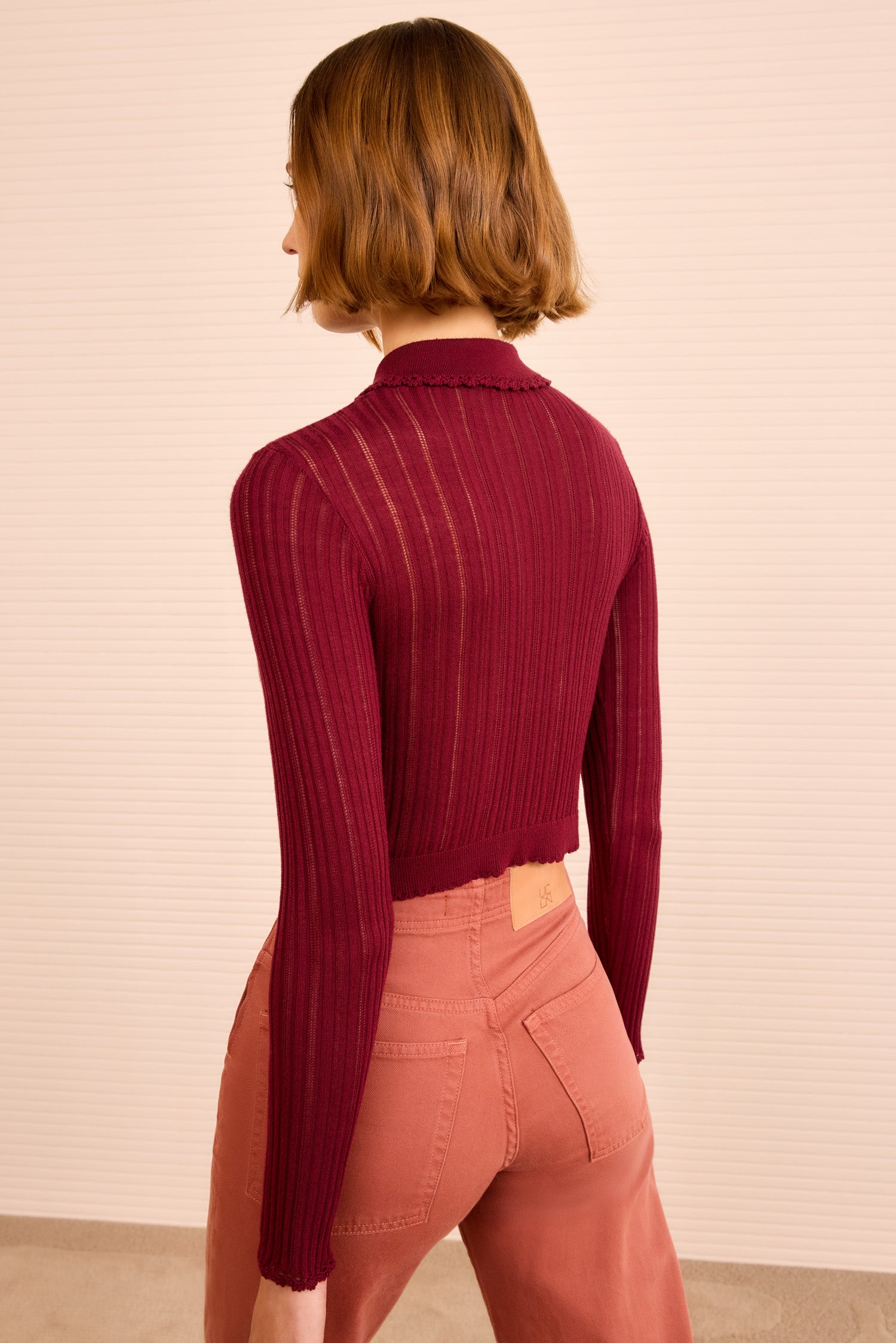 Ulla Johnson Lottie Knit Cardigan - Claret