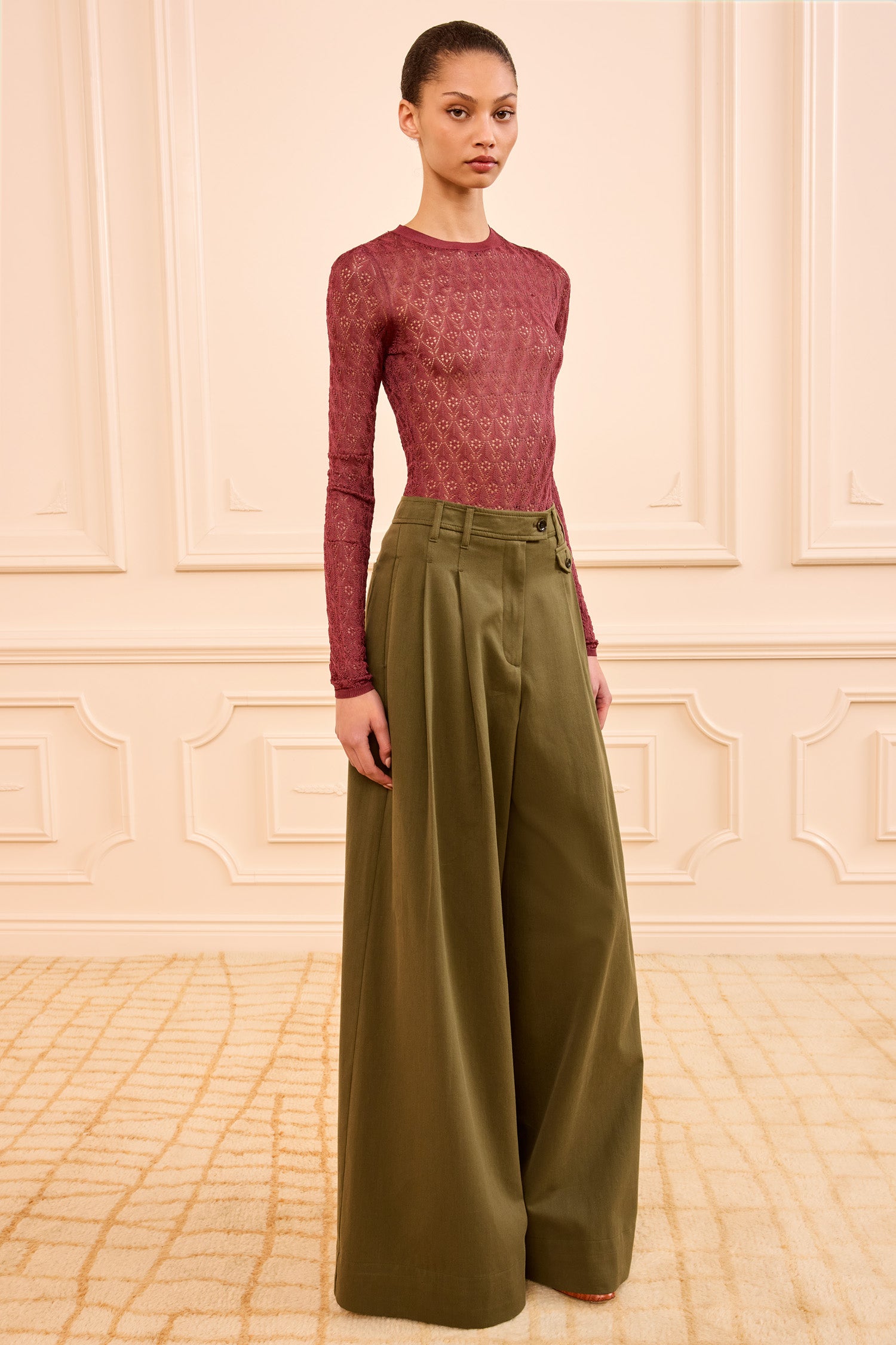 Lunaire Knit Top - Fig