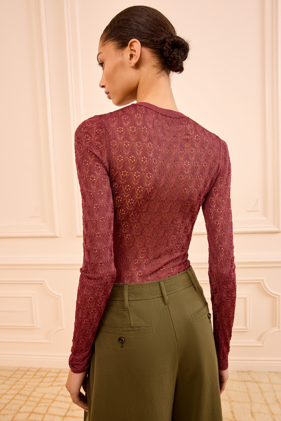 Lunaire LS Knit Top - Fig