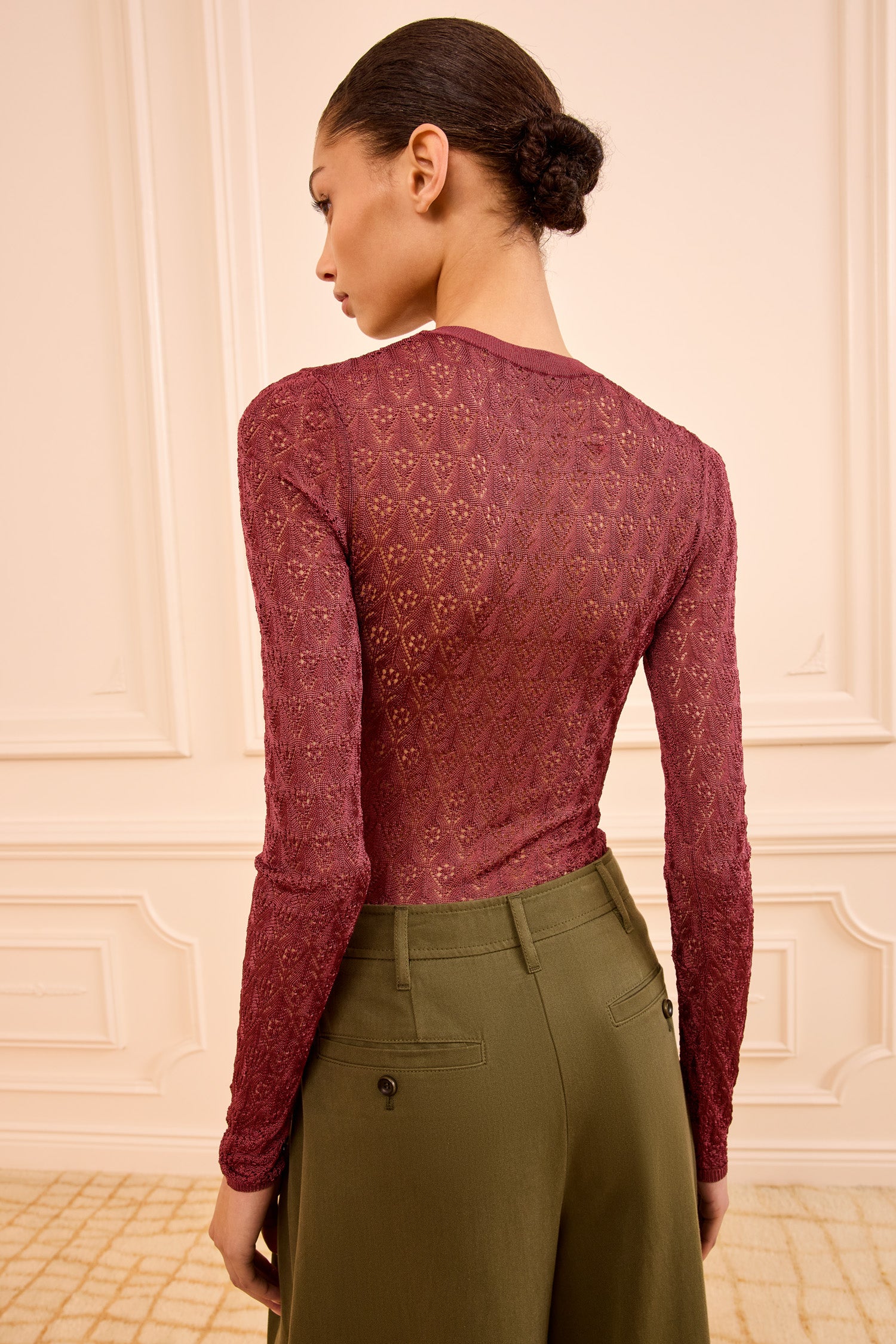 Ulla Johnson Lunaire LS Knit Top - Fig