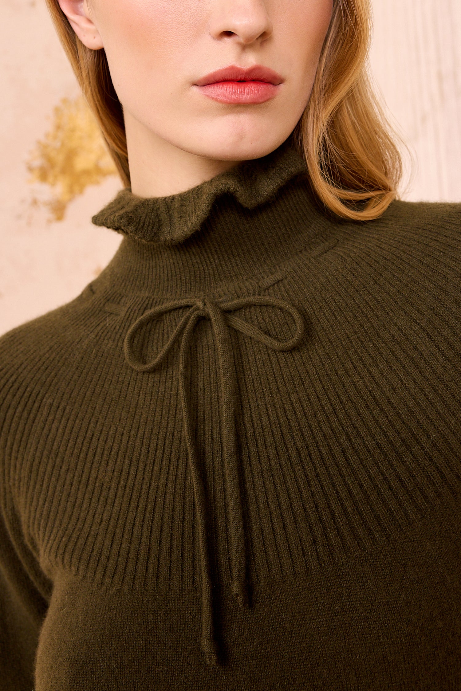 Maisie Cashmere Turtleneck - Hunter