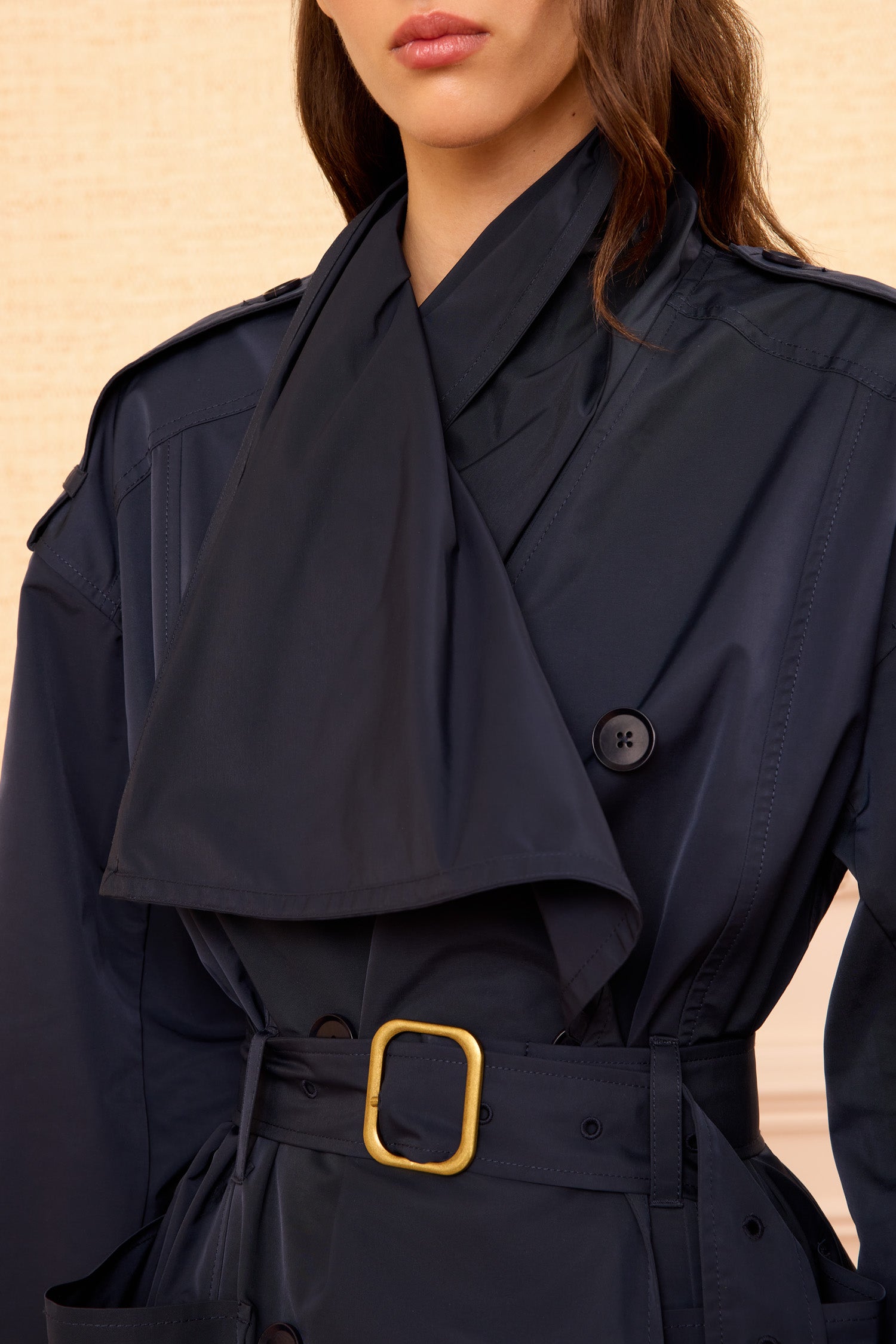 Ulla Johnson Marcelle Trench Coat - Midnight