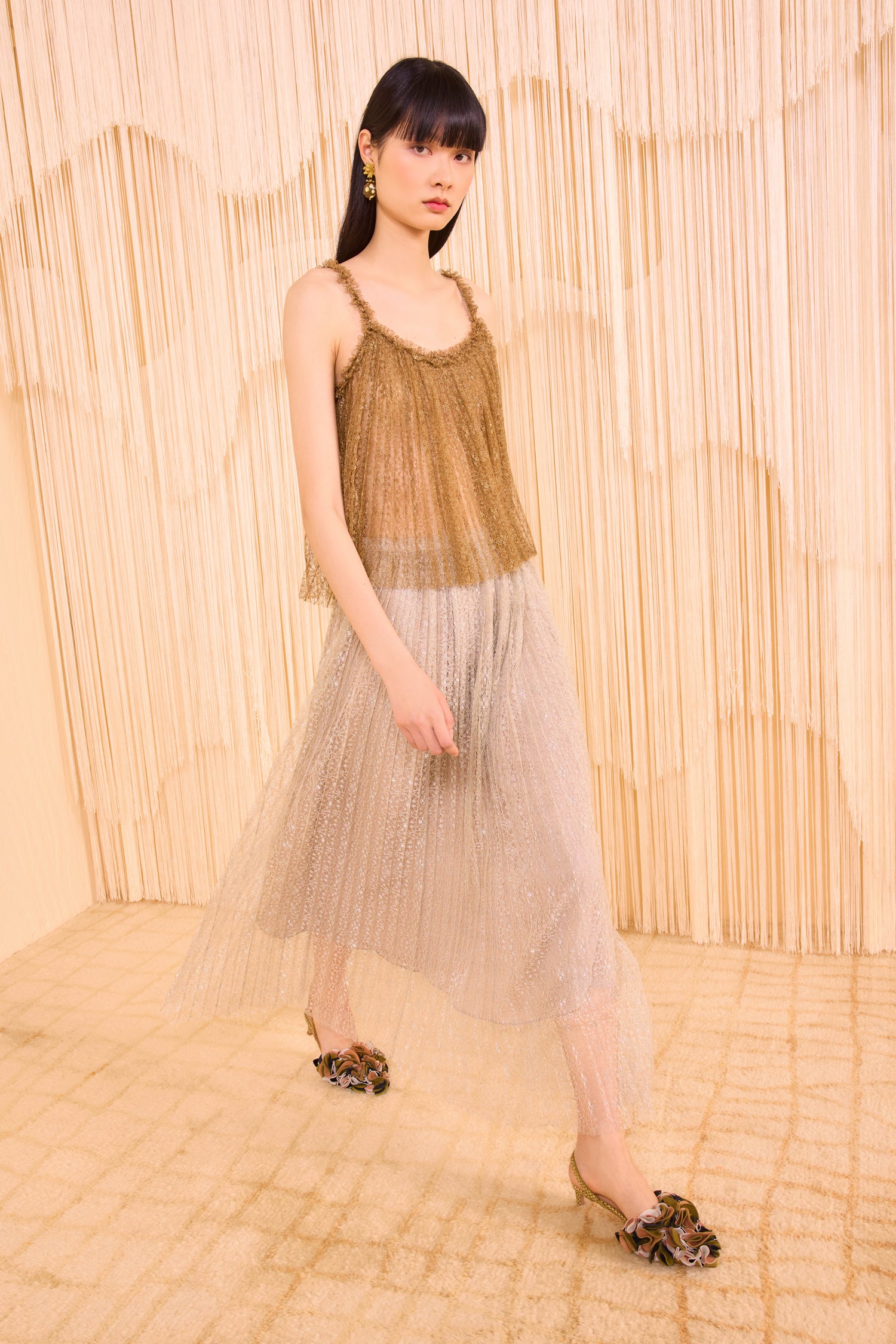 Maren Pleated Skirt - Sterling