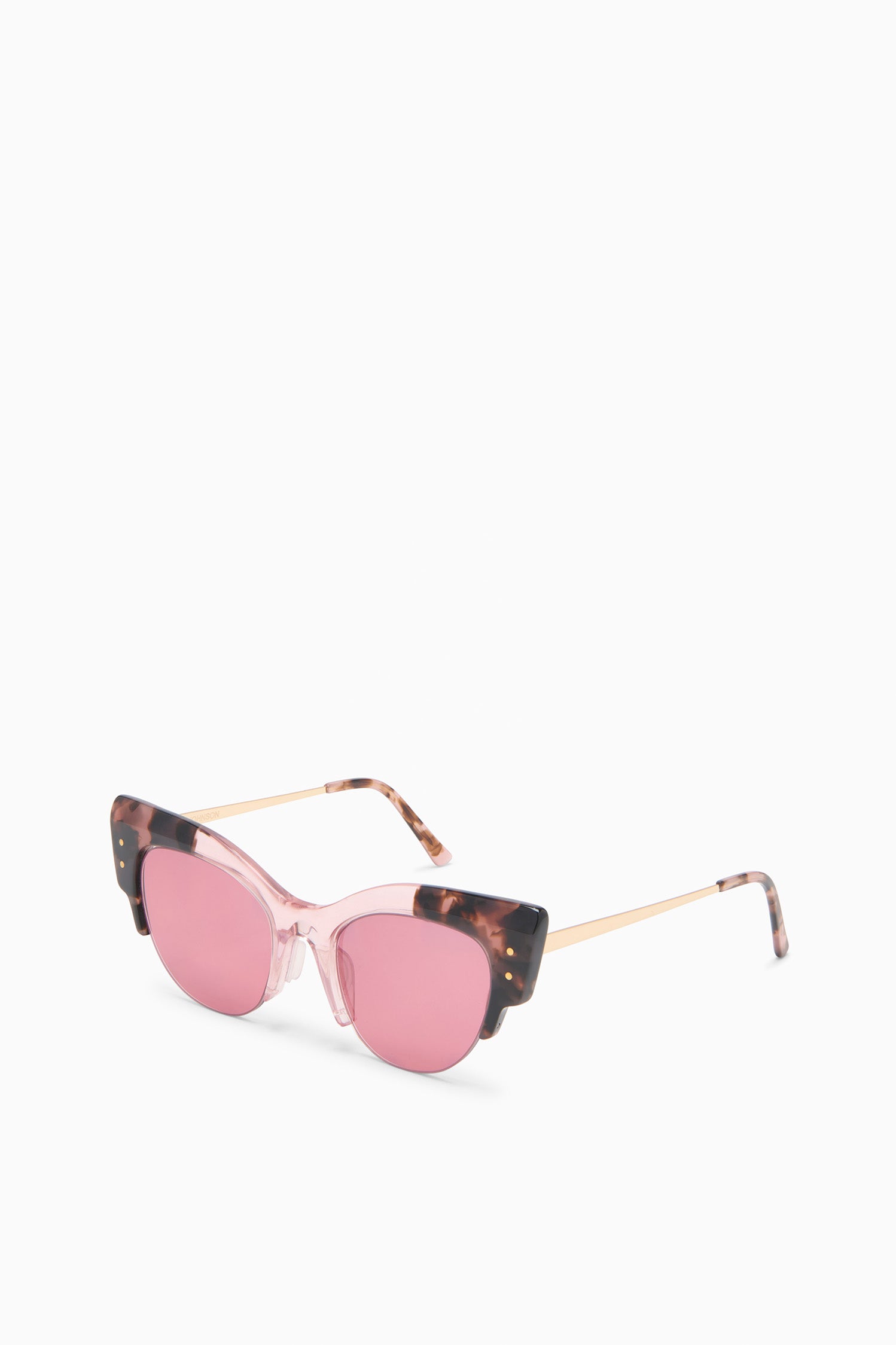 Ulla Johnson Marius Cat-Eye Sunglasses - Rose Tortoise