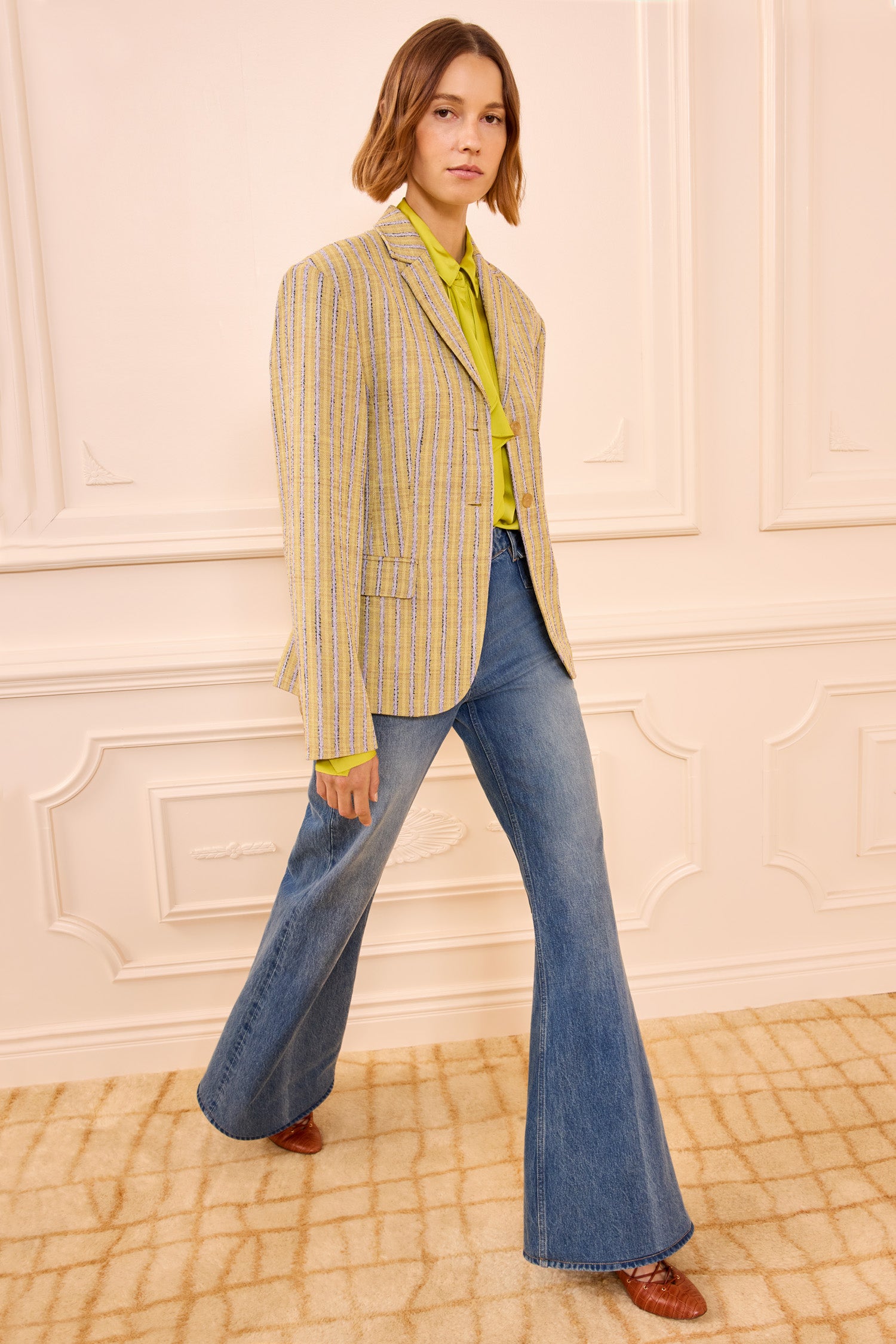 Matteo Tailored Blazer - Agave