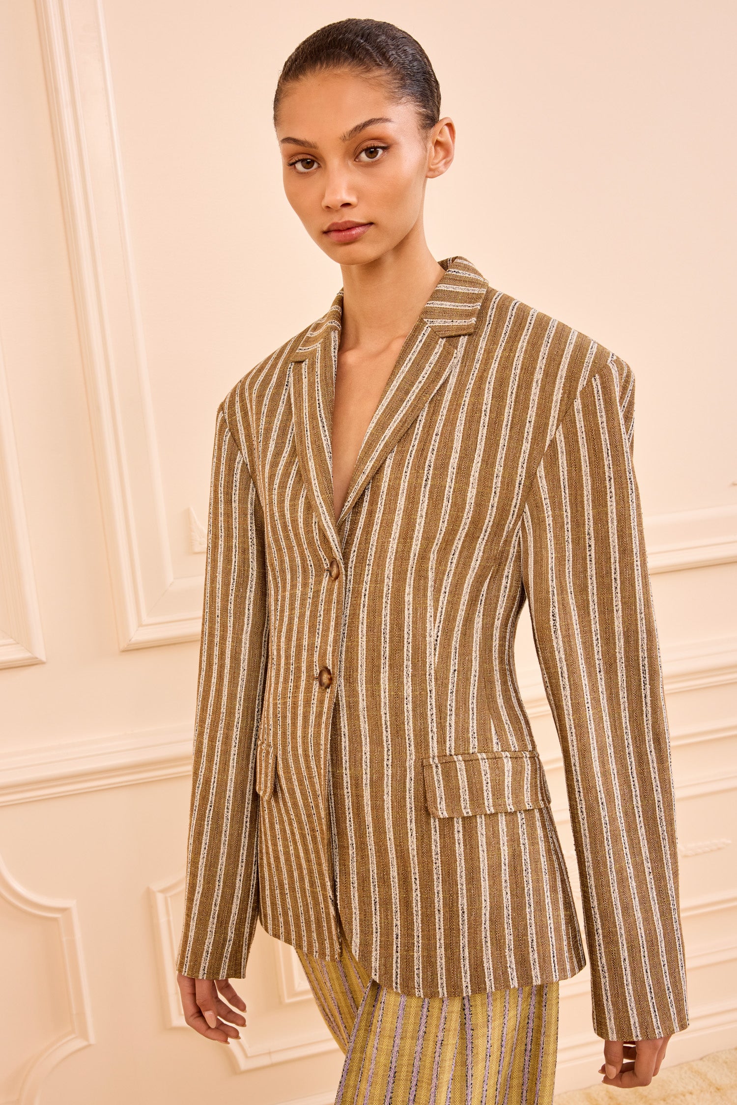 Matteo Tailored Blazer - Linum