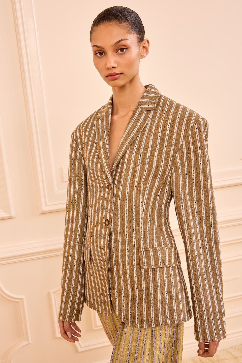 Matteo Tailored Blazer - Linum