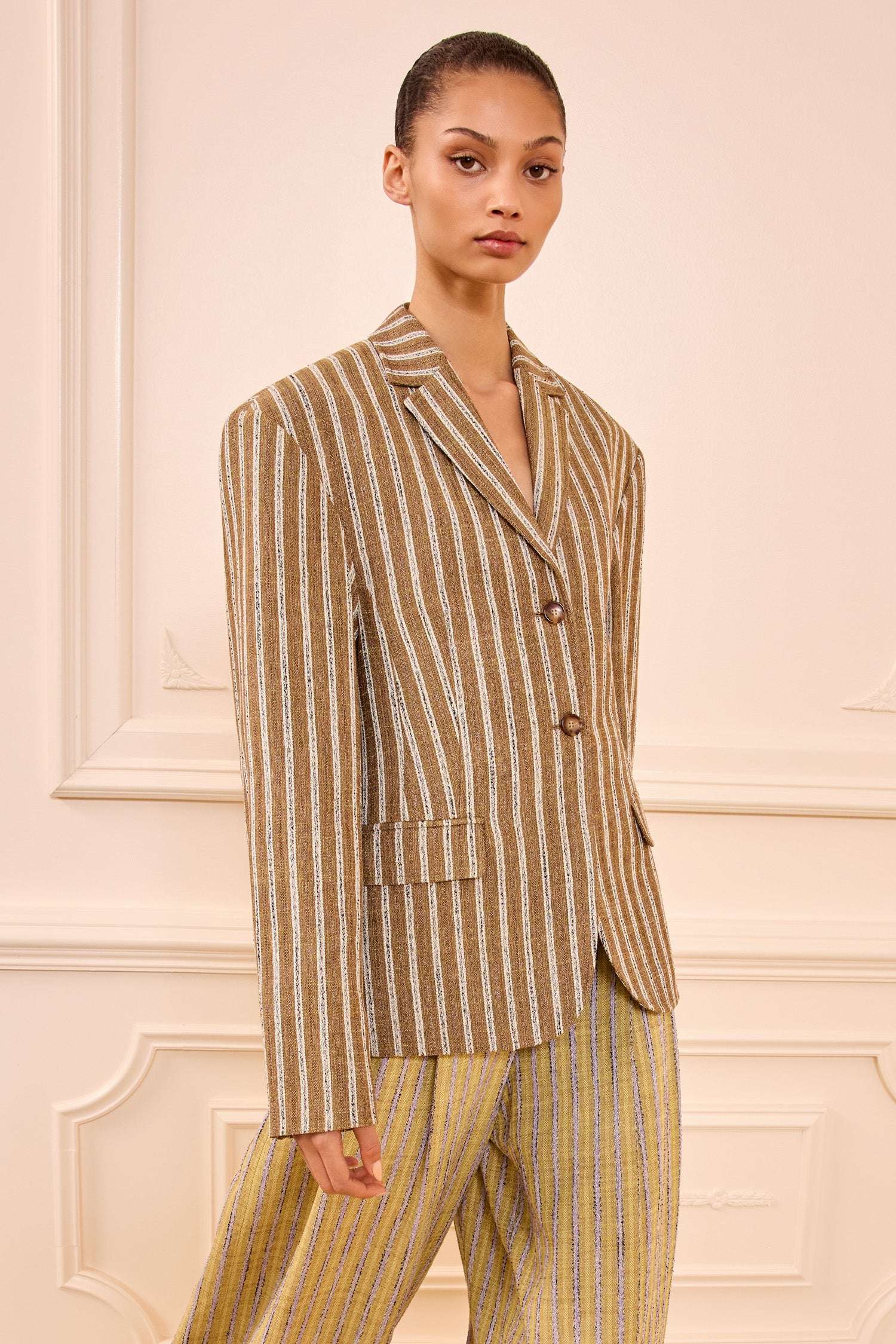 Matteo Tailored Blazer - Linum