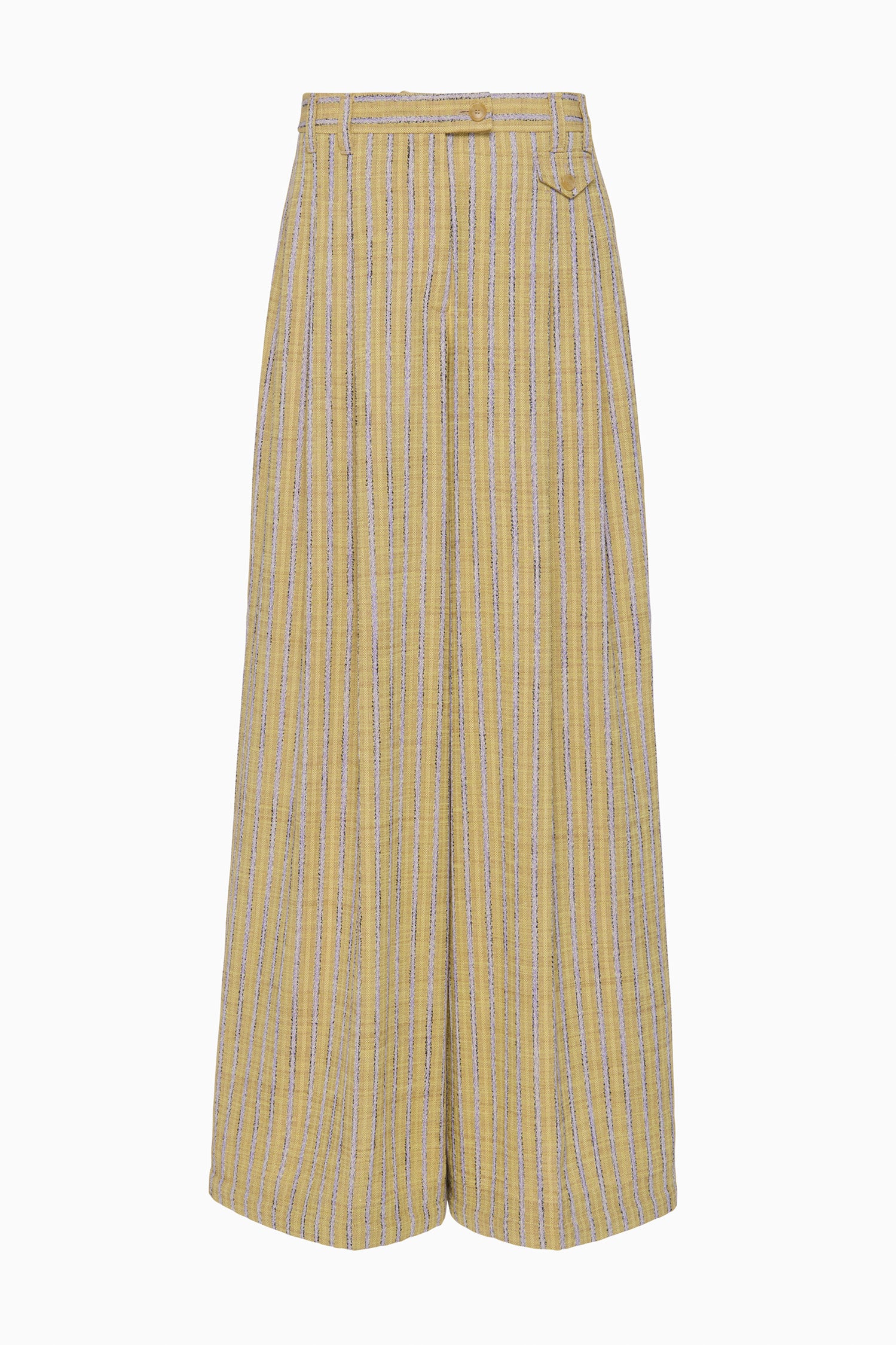 Ulla Johnson Motherwell Wide Leg Trouser - Agave