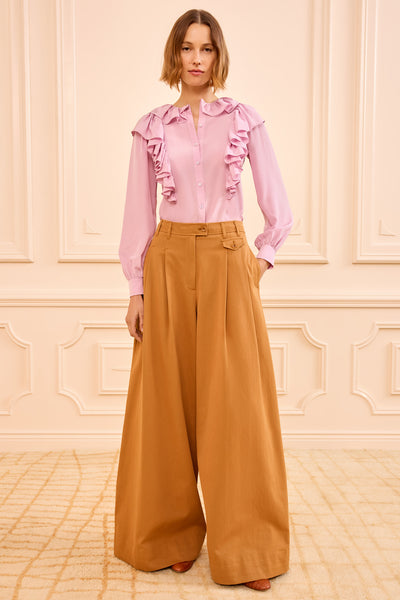 Motherwell Wide Leg Trouser - Burnish