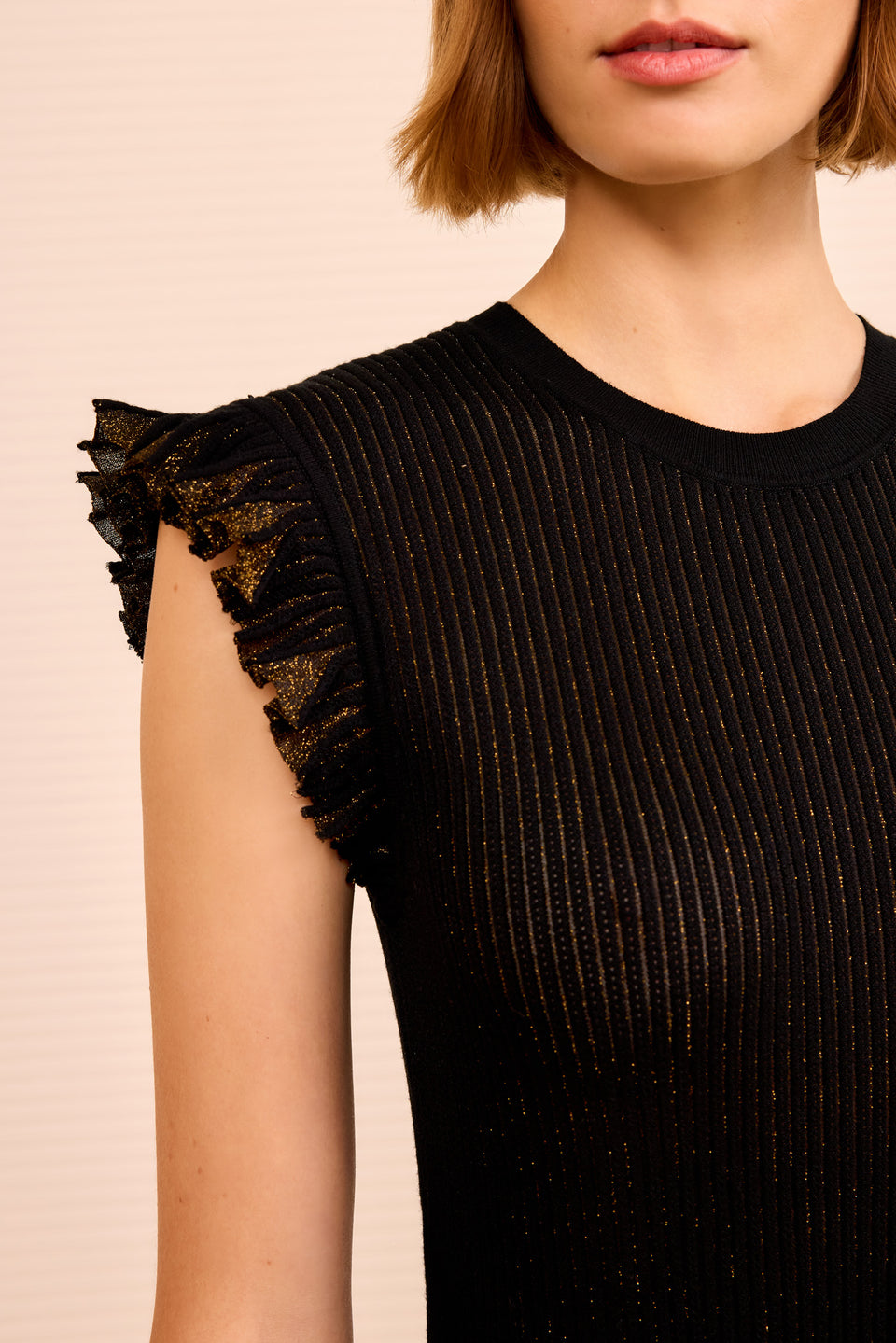 Noelle Midi Dress - Noir