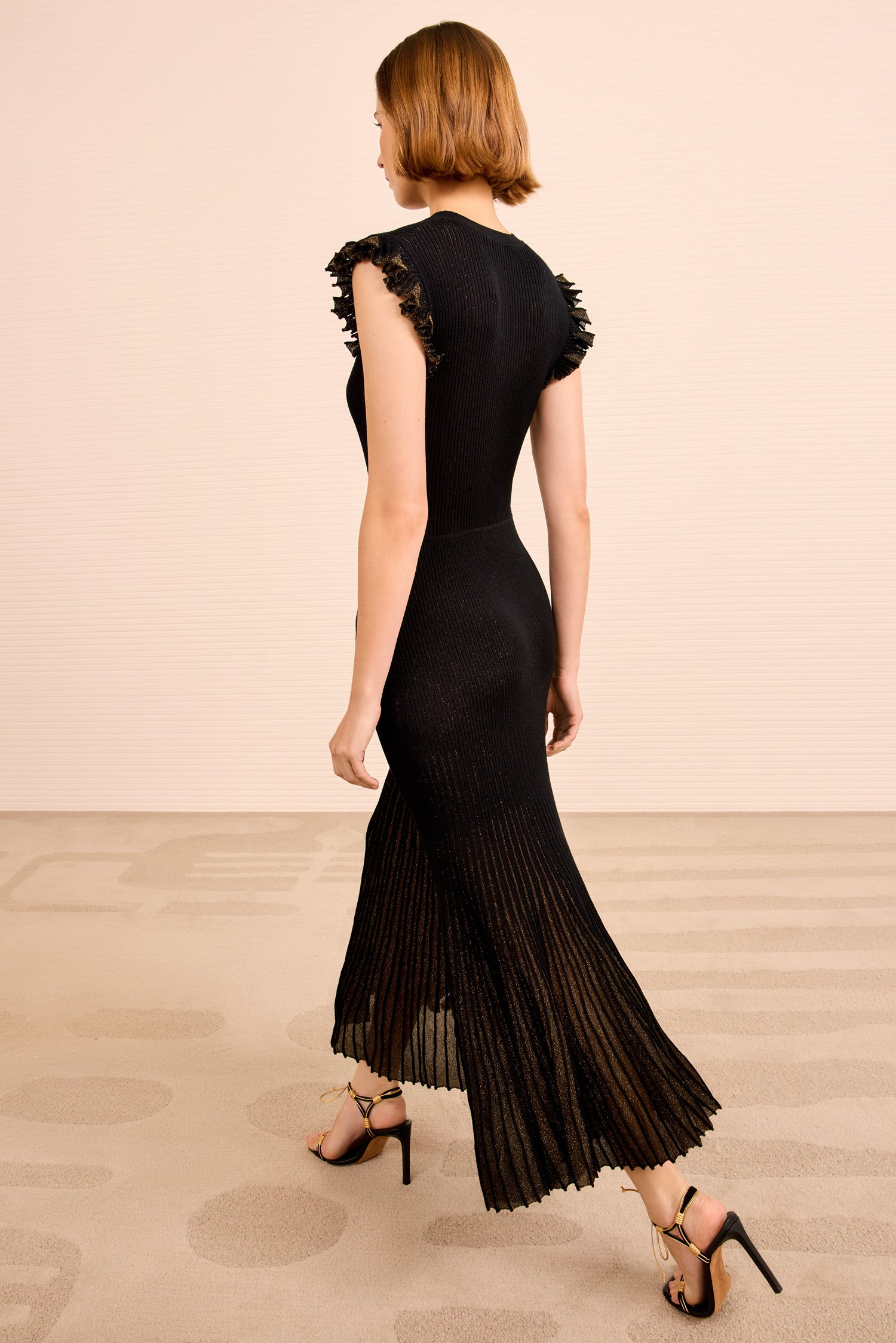 Ulla Johnson Noelle Midi Dress - Noir