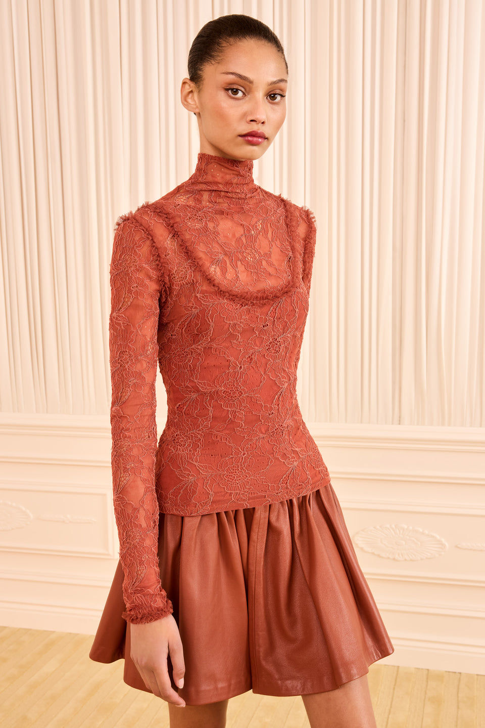 Olivette LS Top - Sienna