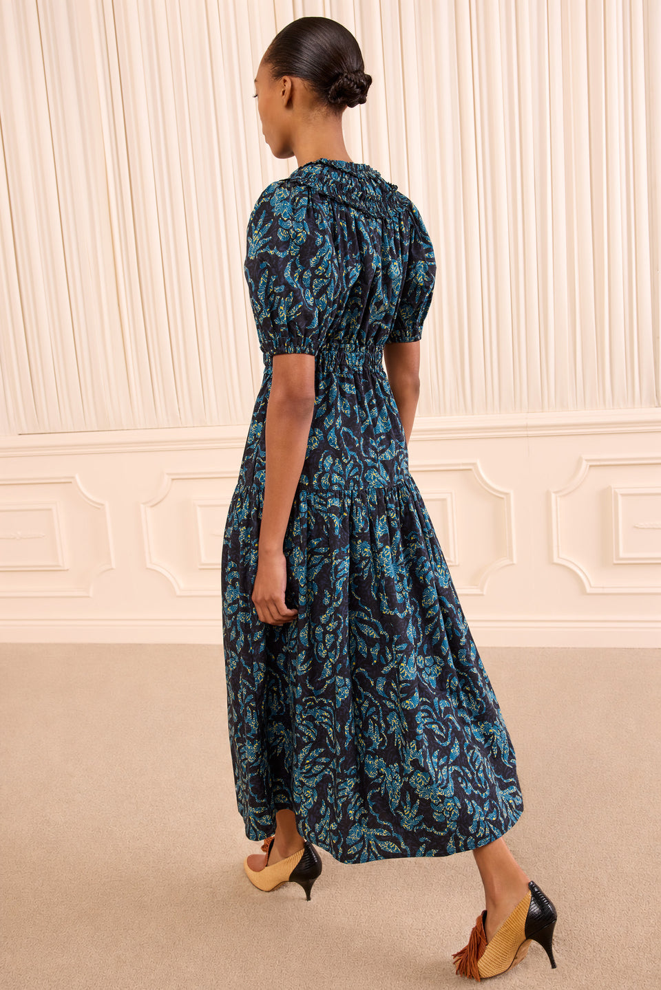 Othella SS Cotton Dress - Midnight